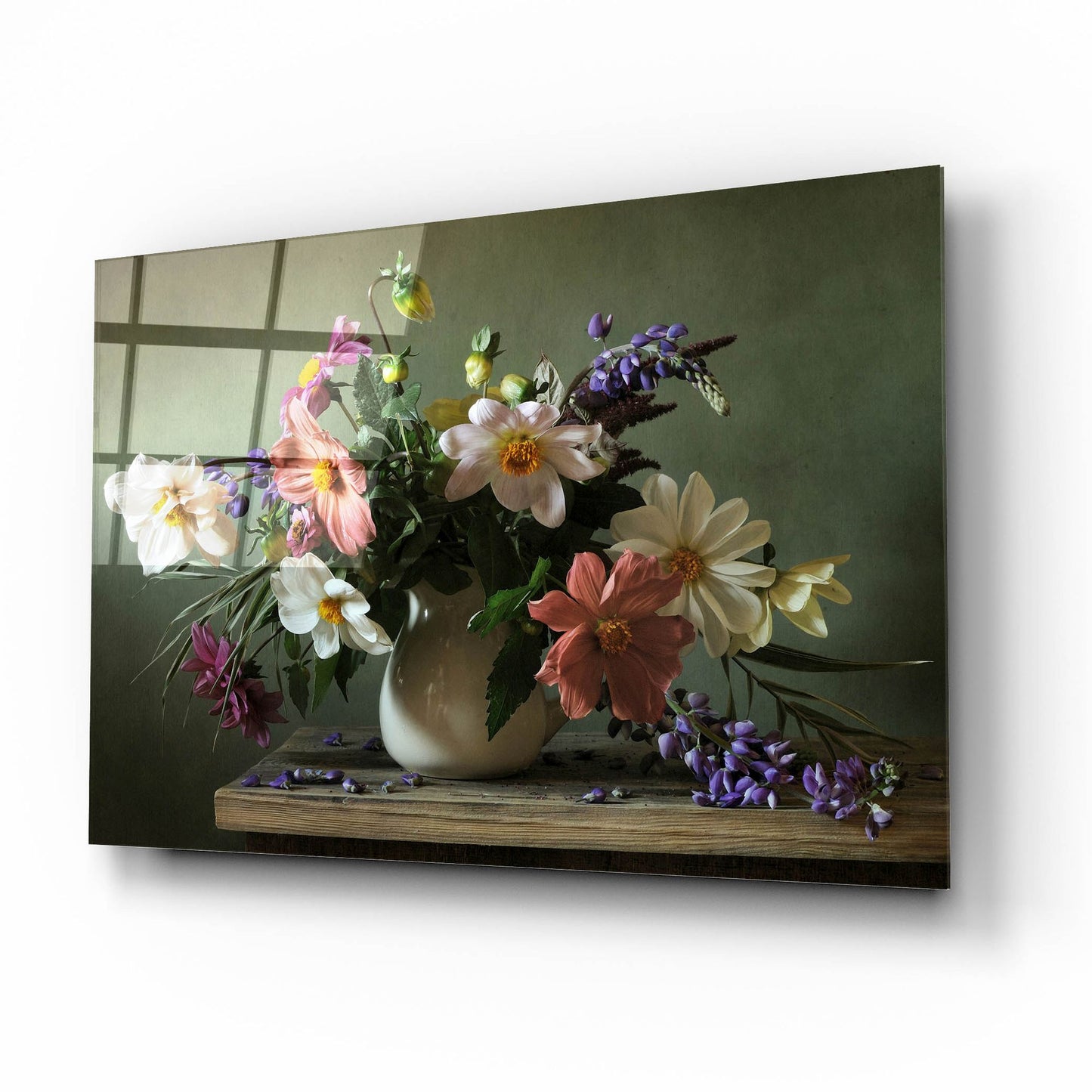 Epic Art 'Bouquet I' by Photoinc Studio, Acrylic Glass Wall Art,16x12