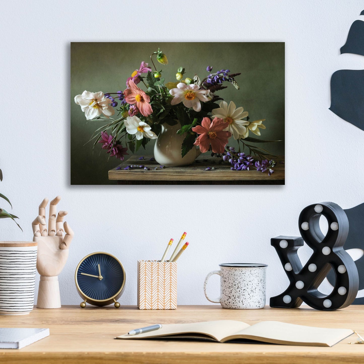 Epic Art 'Bouquet I' by Photoinc Studio, Acrylic Glass Wall Art,16x12