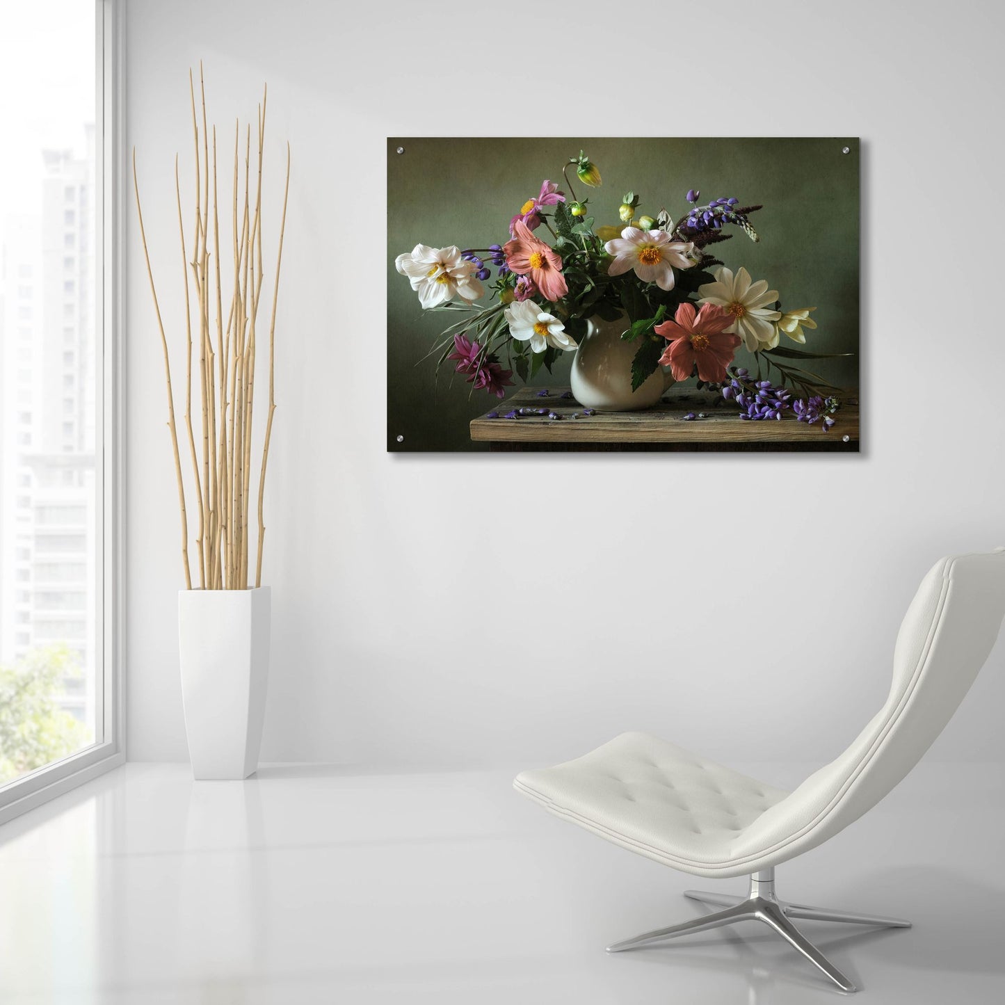 Epic Art 'Bouquet I' by Photoinc Studio, Acrylic Glass Wall Art,36x24