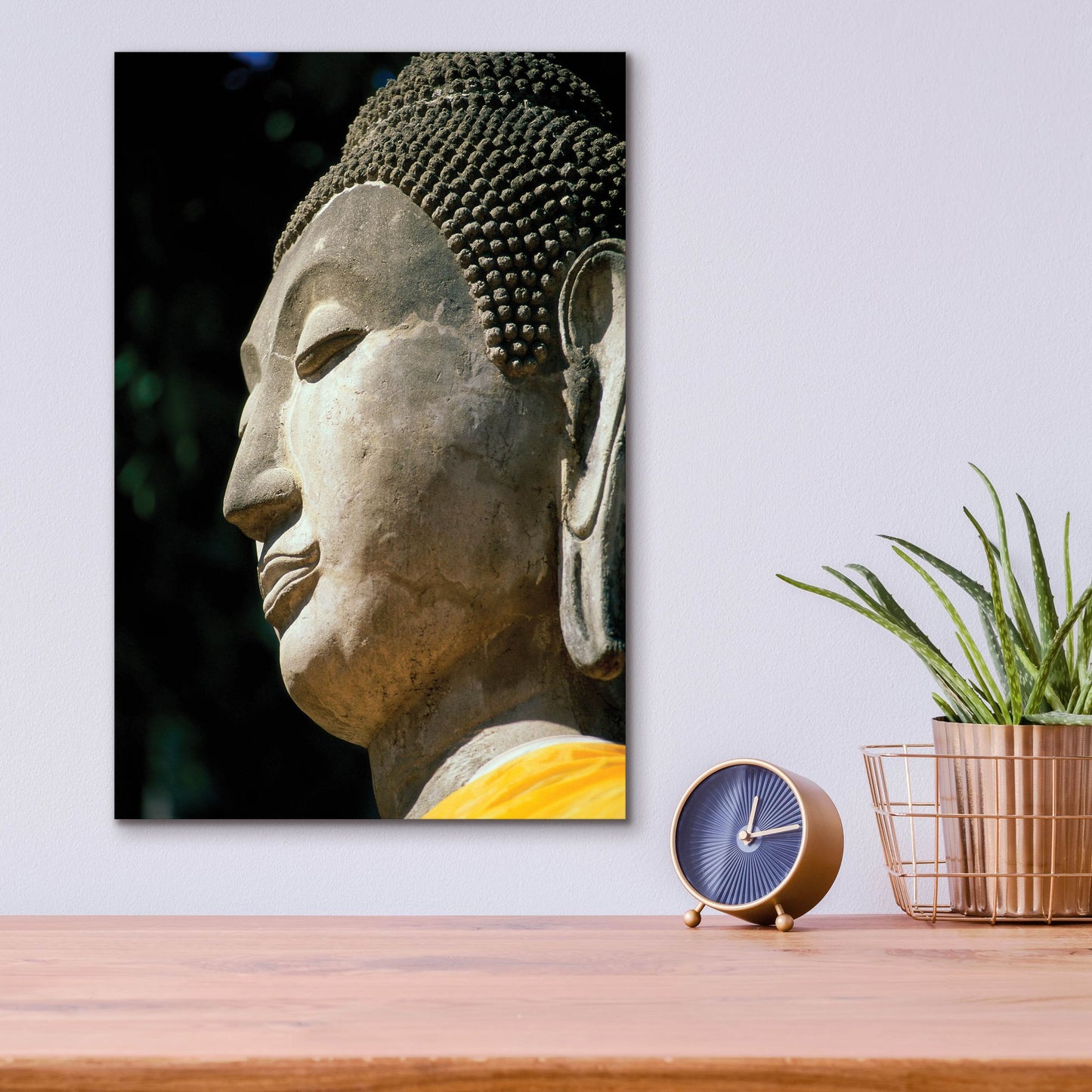 Epic Art 'Buddha 2' by Photoinc Studio, Acrylic Glass Wall Art,12x16