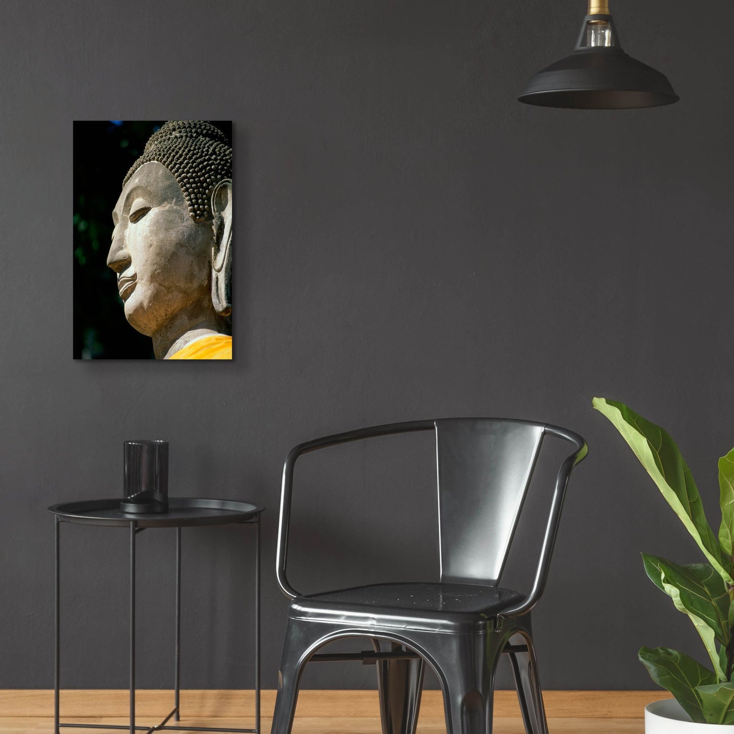 Epic Art 'Buddha 2' by Photoinc Studio, Acrylic Glass Wall Art,16x24