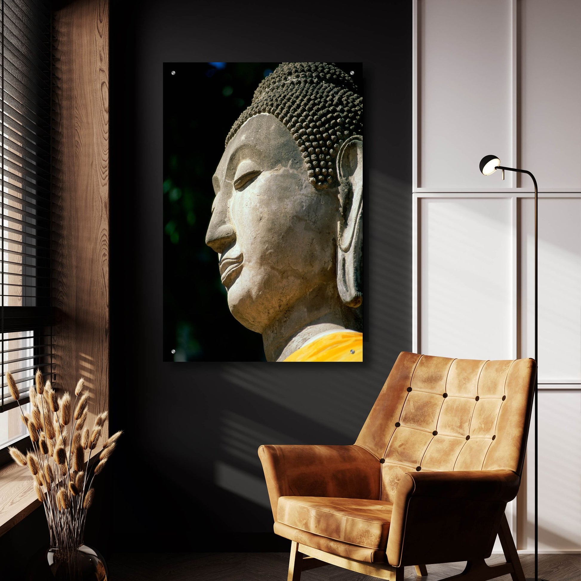 Epic Art 'Buddha 2' by Photoinc Studio, Acrylic Glass Wall Art,24x36