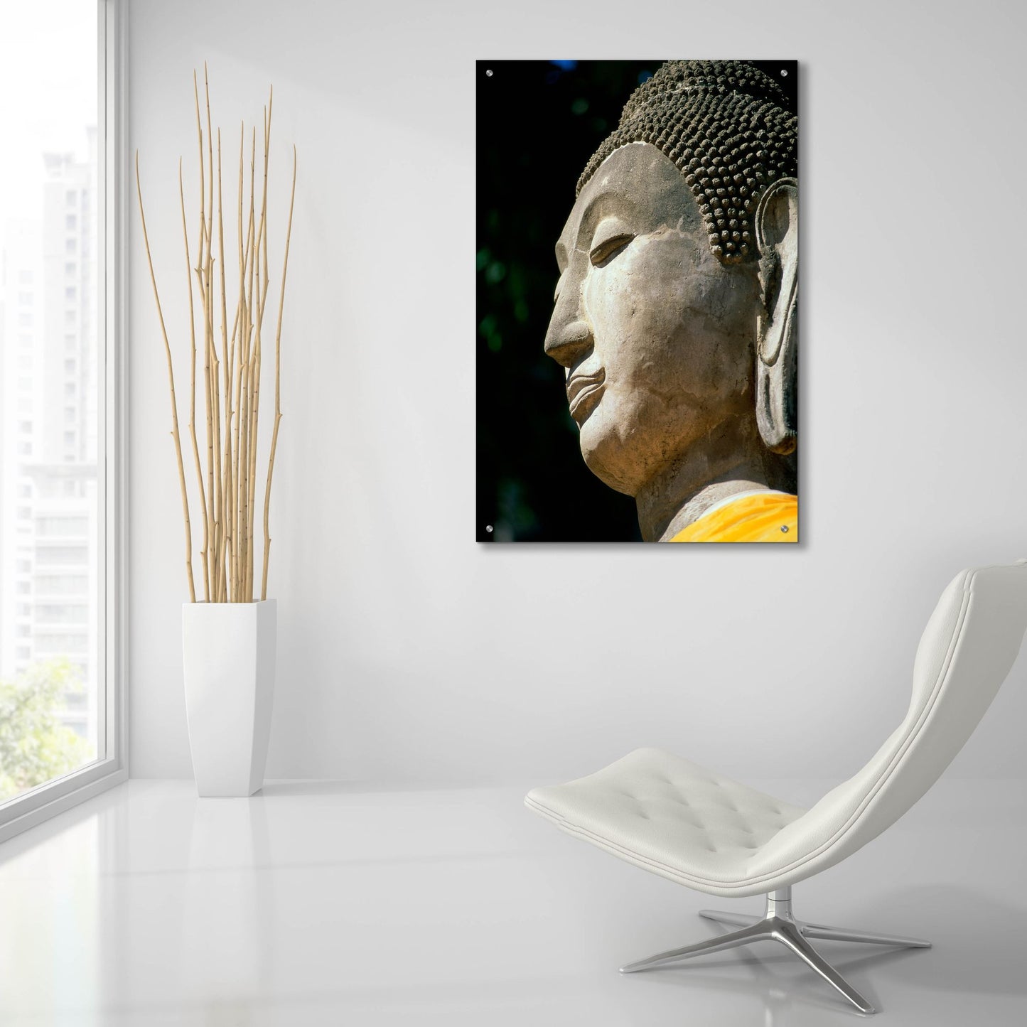 Epic Art 'Buddha 2' by Photoinc Studio, Acrylic Glass Wall Art,24x36