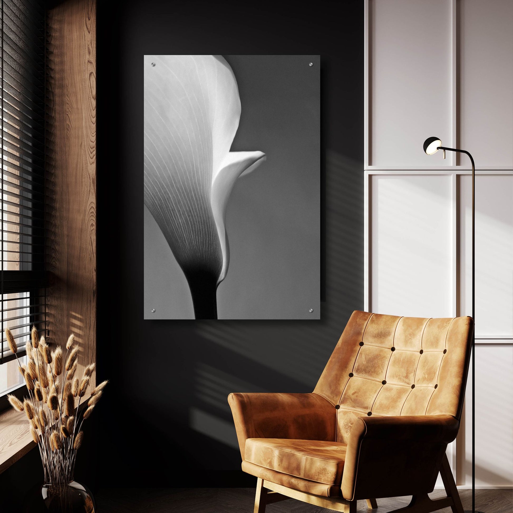 Epic Art 'Calla No. 5' by Photoinc Studio, Acrylic Glass Wall Art,24x36