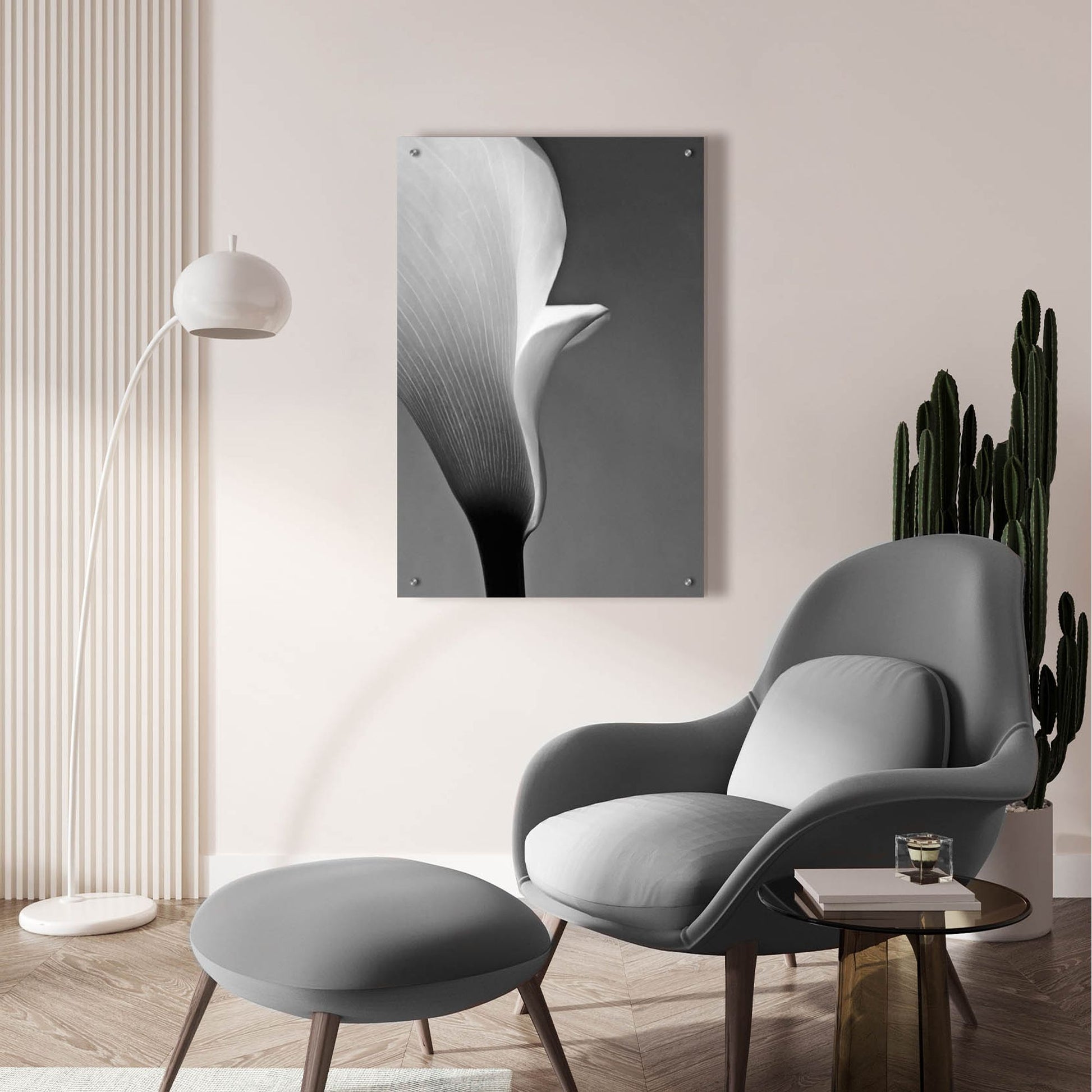 Epic Art 'Calla No. 5' by Photoinc Studio, Acrylic Glass Wall Art,24x36