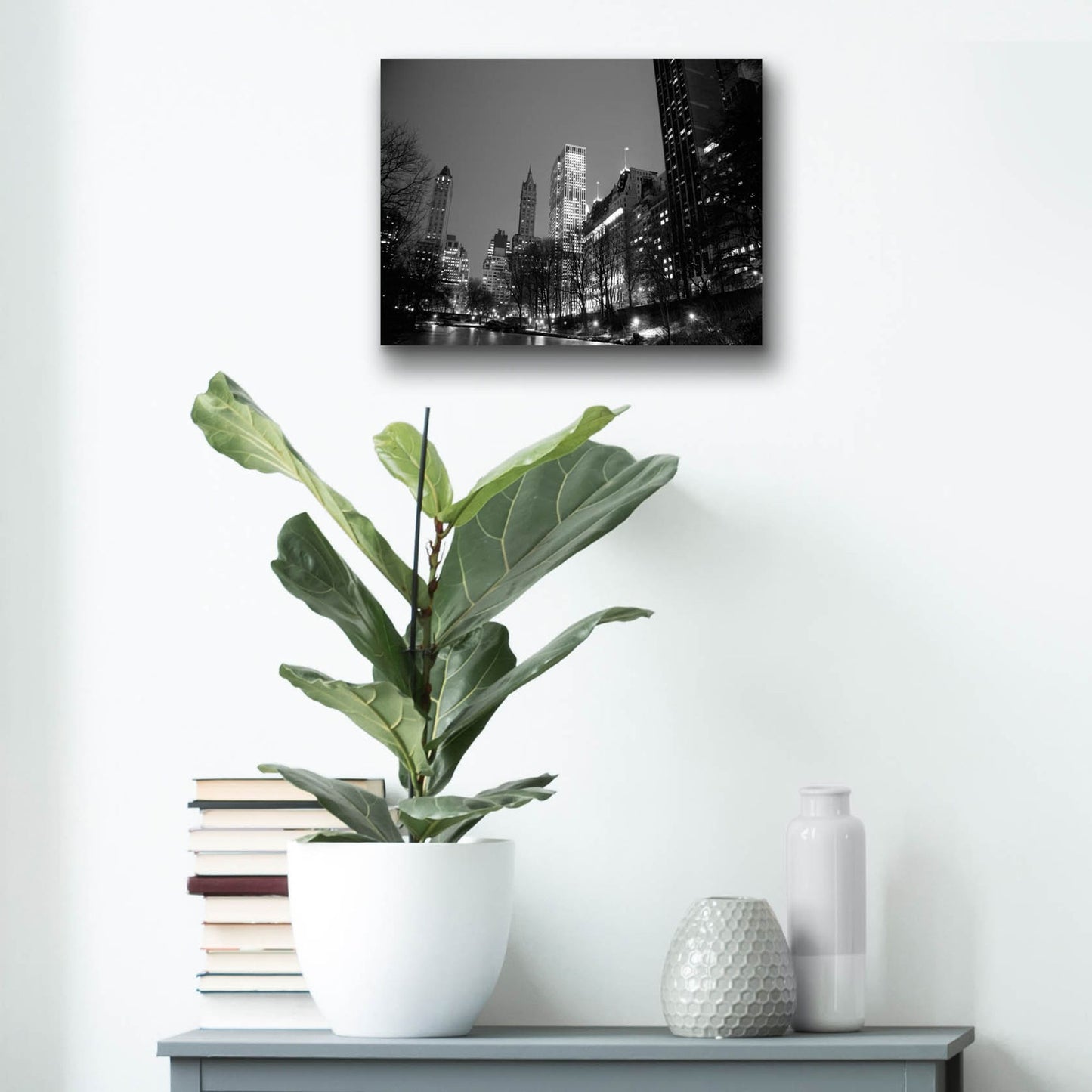 Epic Art 'Central Park View' by Photoinc Studio, Acrylic Glass Wall Art,16x12