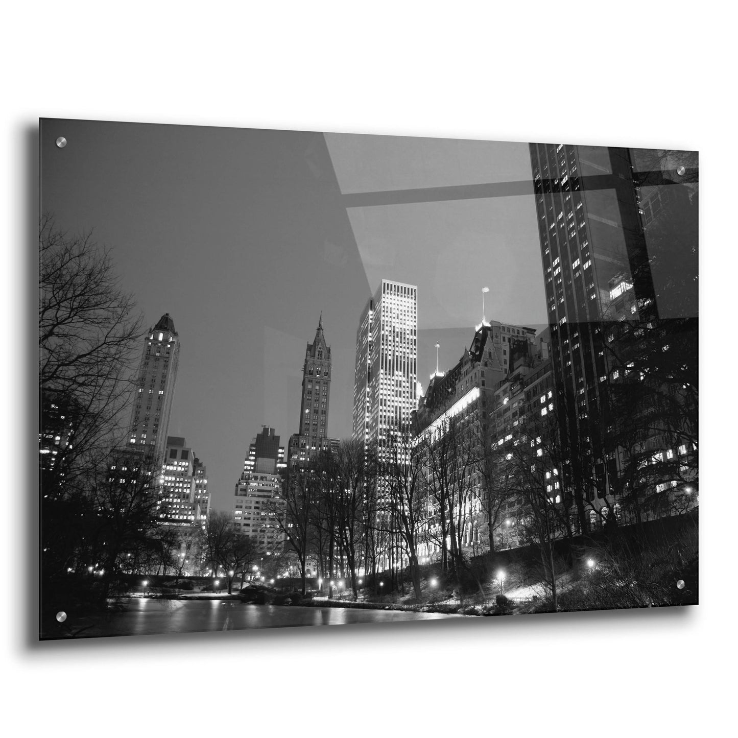 Epic Art 'Central Park View' by Photoinc Studio, Acrylic Glass Wall Art,36x24