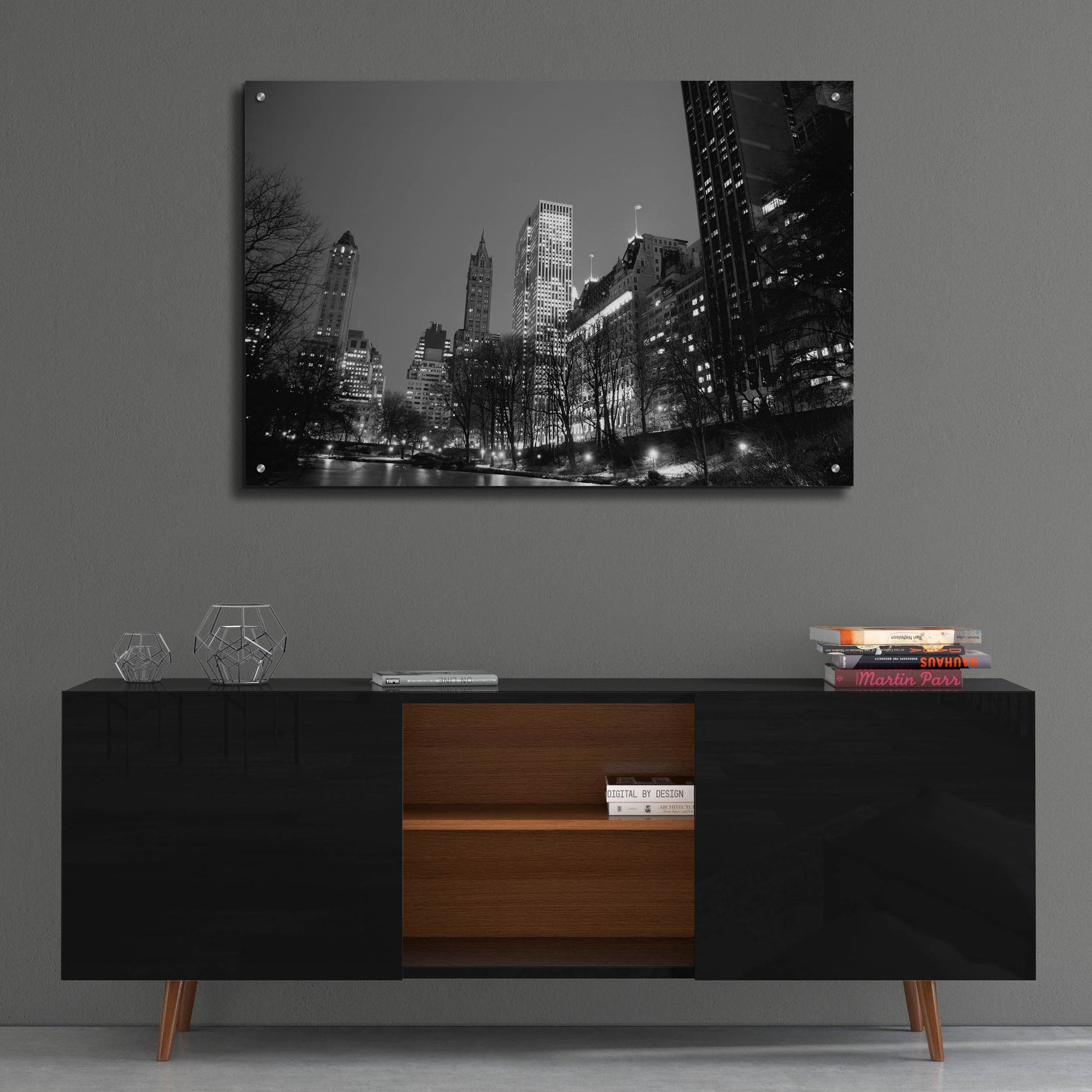 Epic Art 'Central Park View' by Photoinc Studio, Acrylic Glass Wall Art,36x24