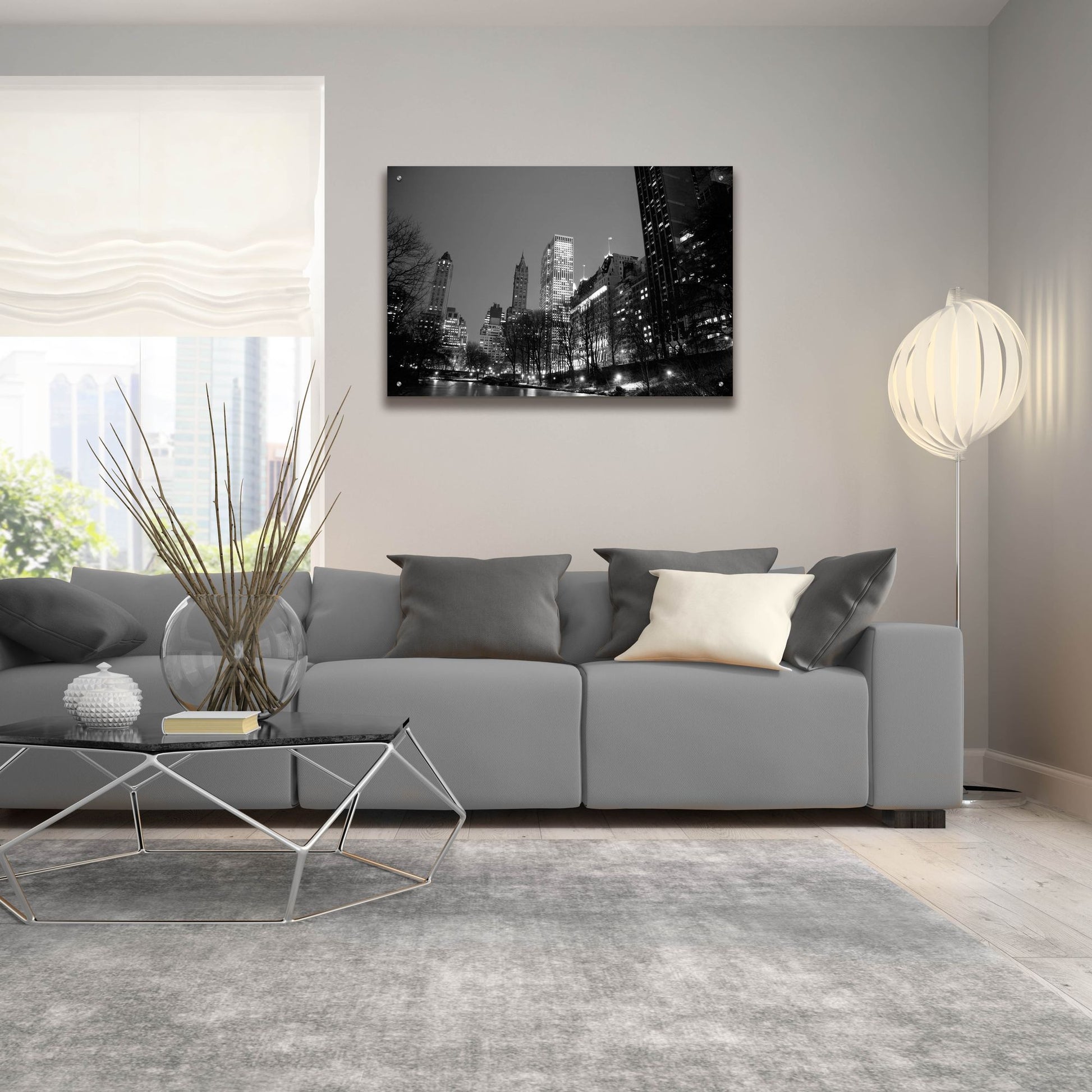 Epic Art 'Central Park View' by Photoinc Studio, Acrylic Glass Wall Art,36x24