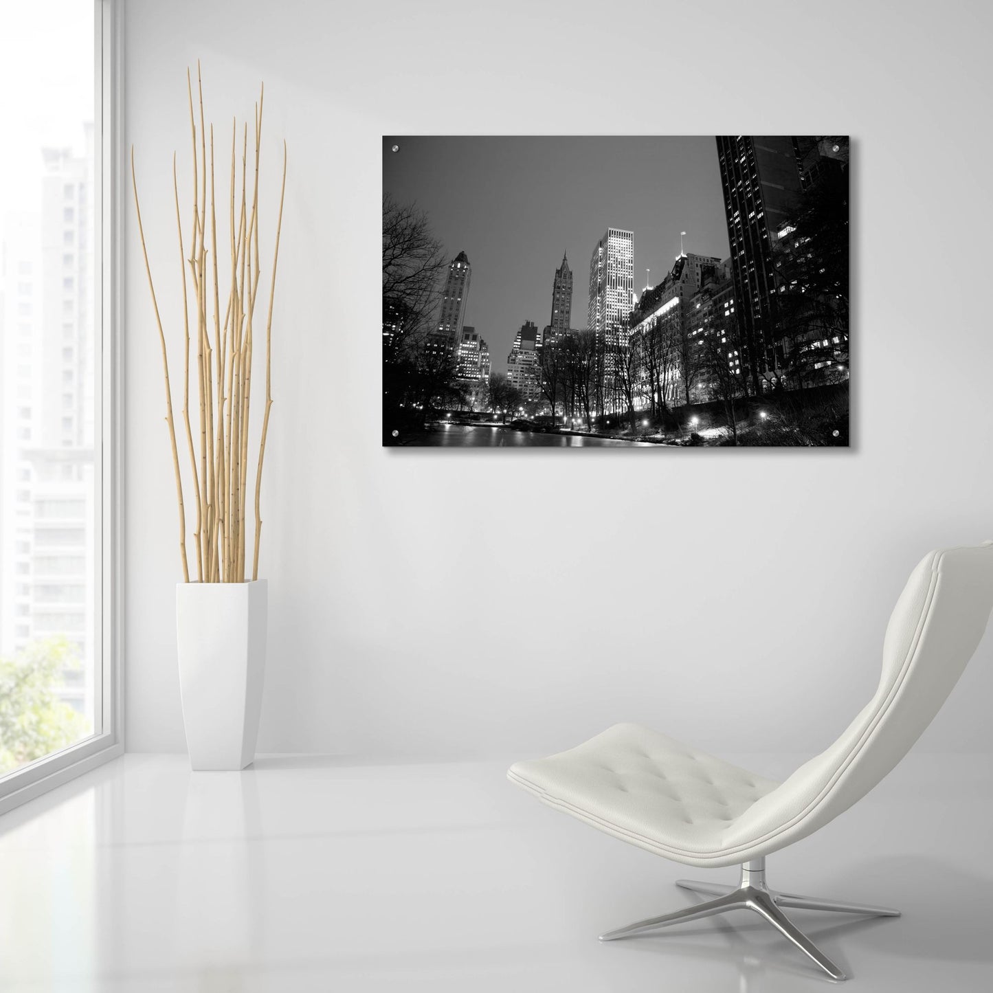 Epic Art 'Central Park View' by Photoinc Studio, Acrylic Glass Wall Art,36x24