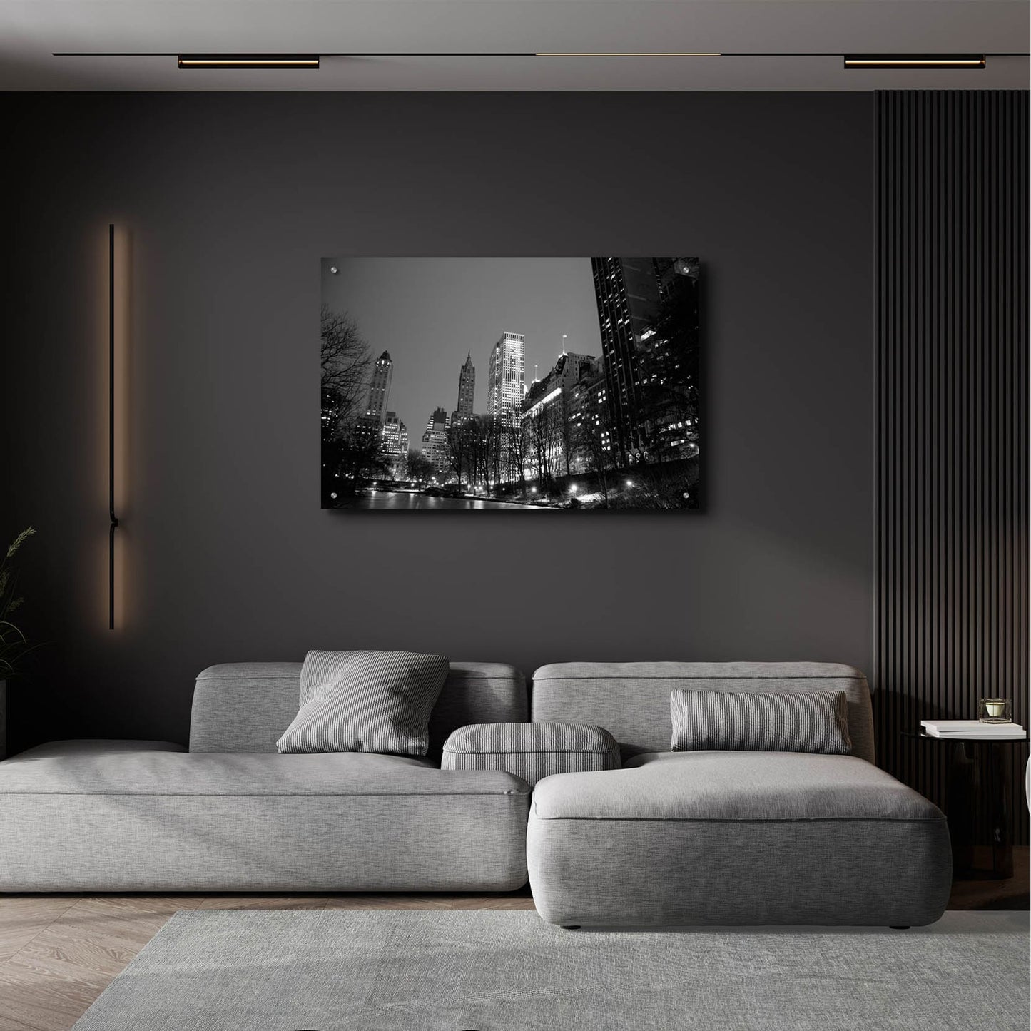 Epic Art 'Central Park View' by Photoinc Studio, Acrylic Glass Wall Art,36x24