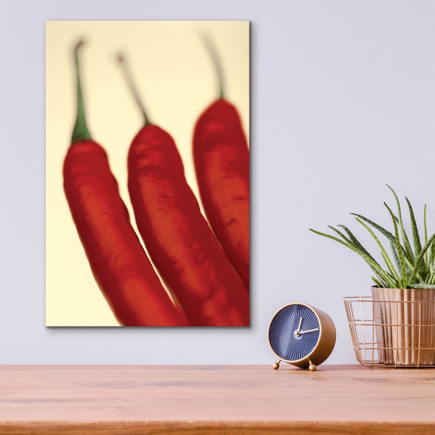 Epic Art 'Chili' by Photoinc Studio, Acrylic Glass Wall Art,12x16