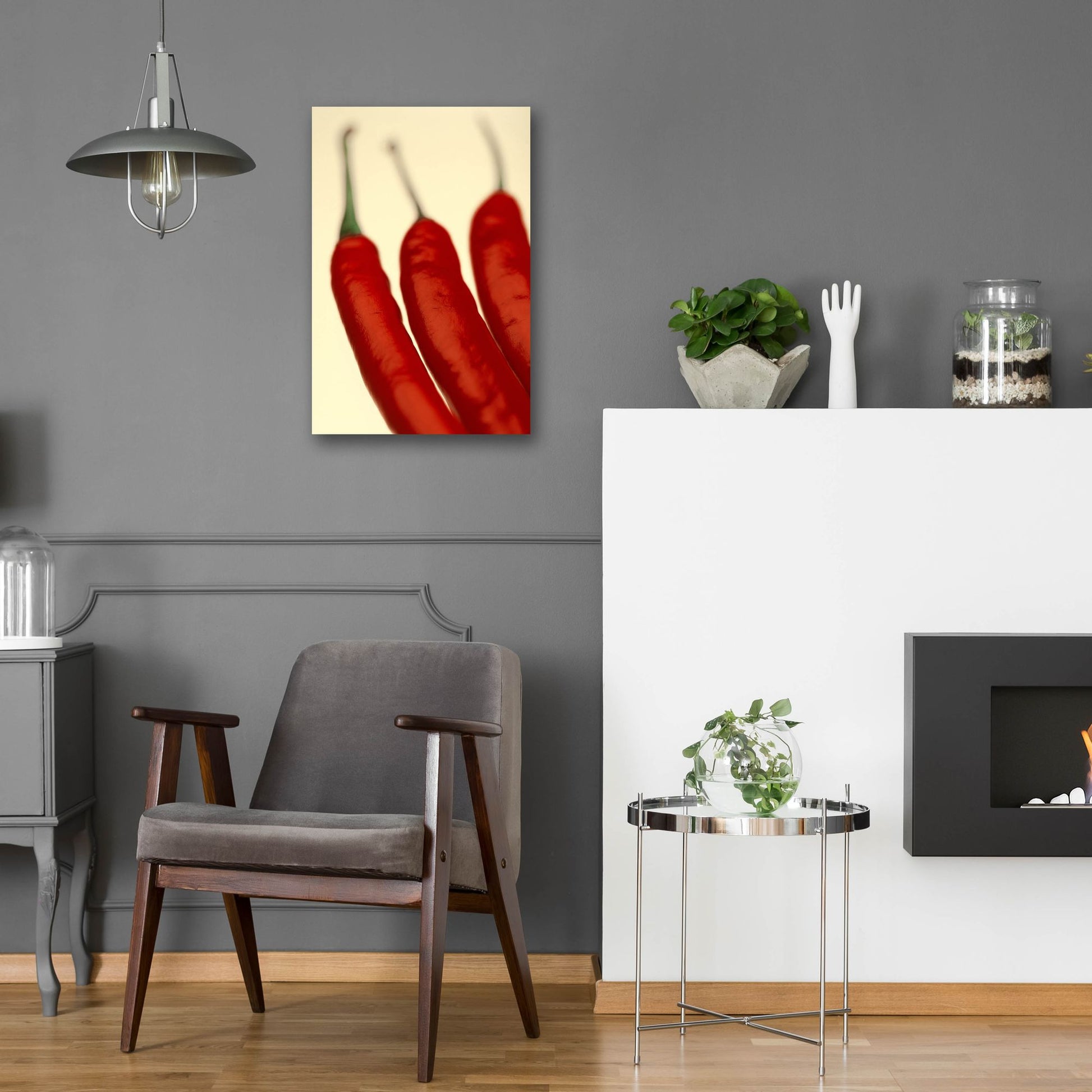 Epic Art 'Chili' by Photoinc Studio, Acrylic Glass Wall Art,16x24