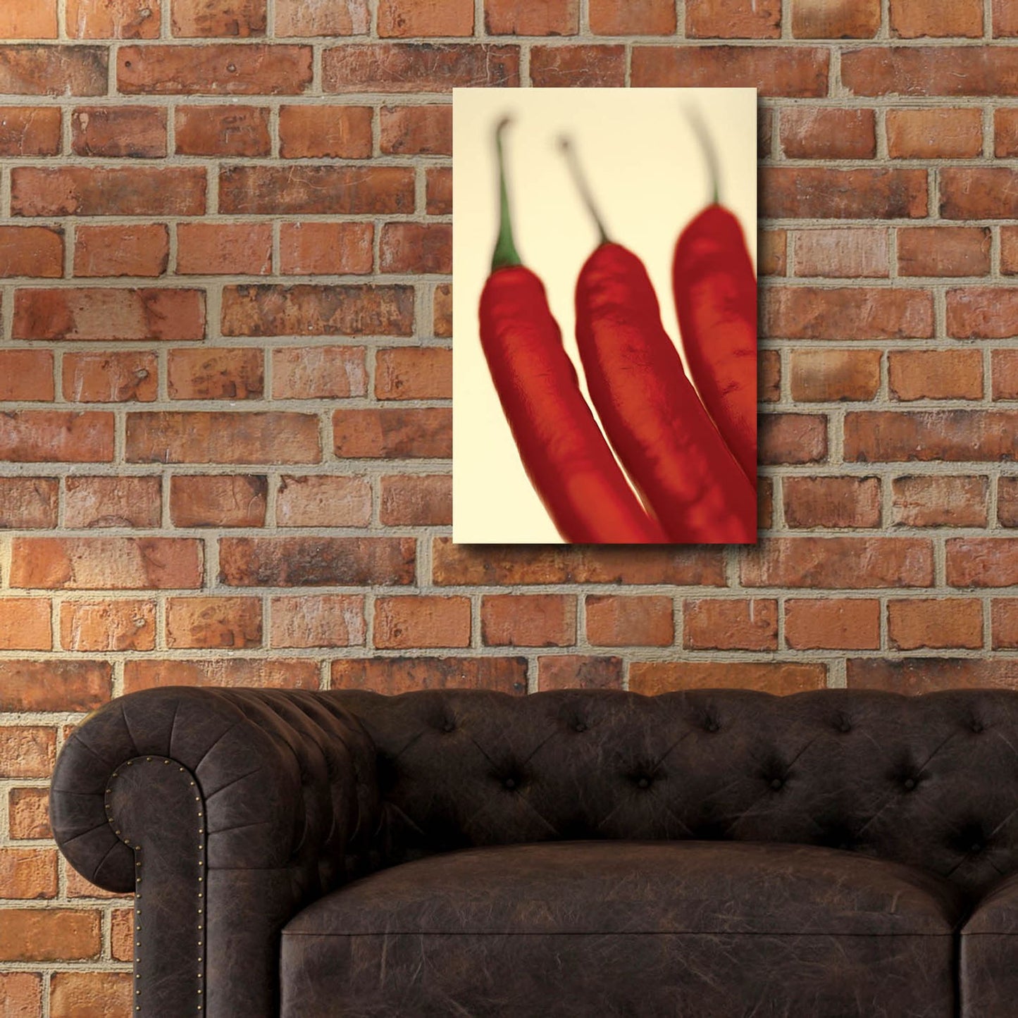 Epic Art 'Chili' by Photoinc Studio, Acrylic Glass Wall Art,16x24