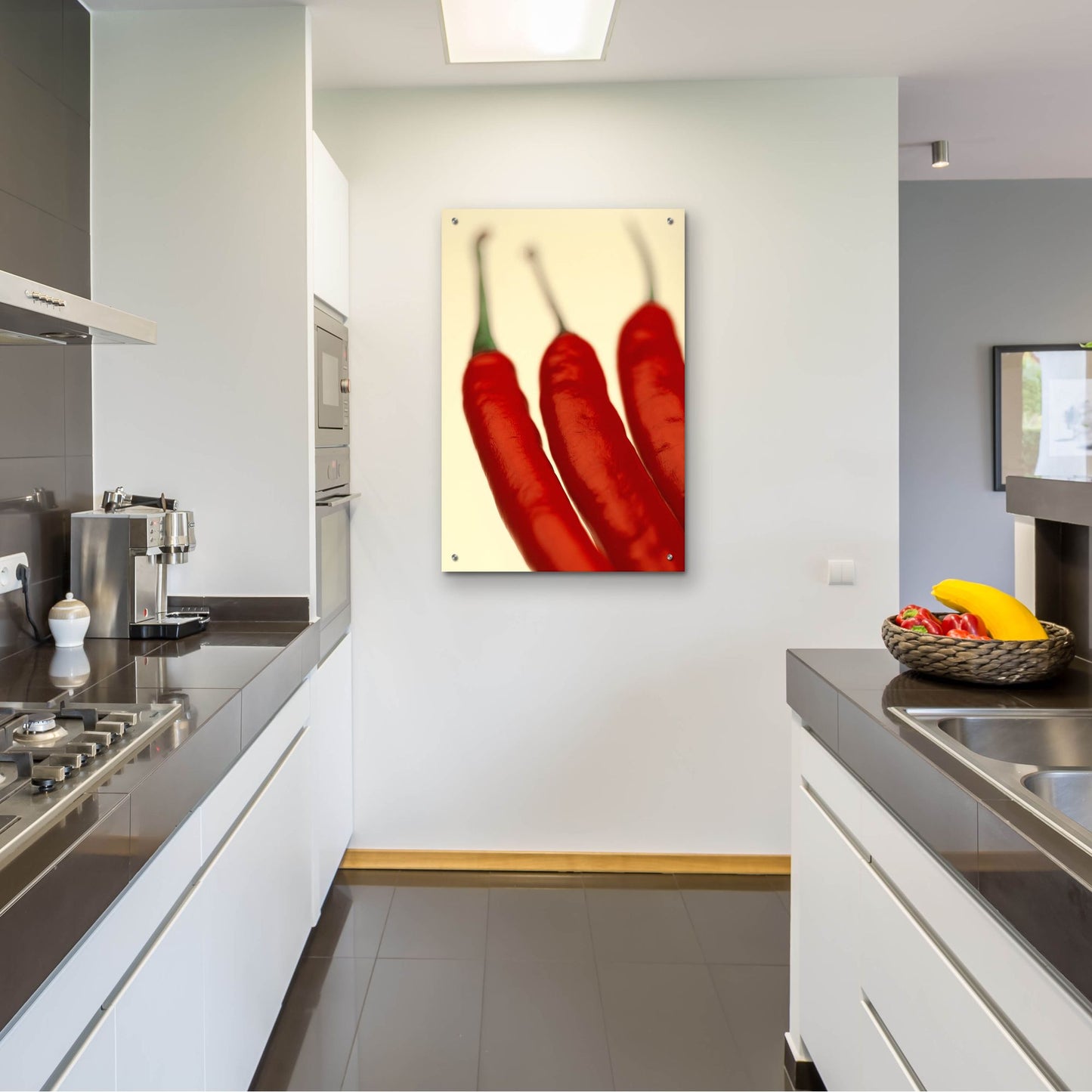 Epic Art 'Chili' by Photoinc Studio, Acrylic Glass Wall Art,24x36