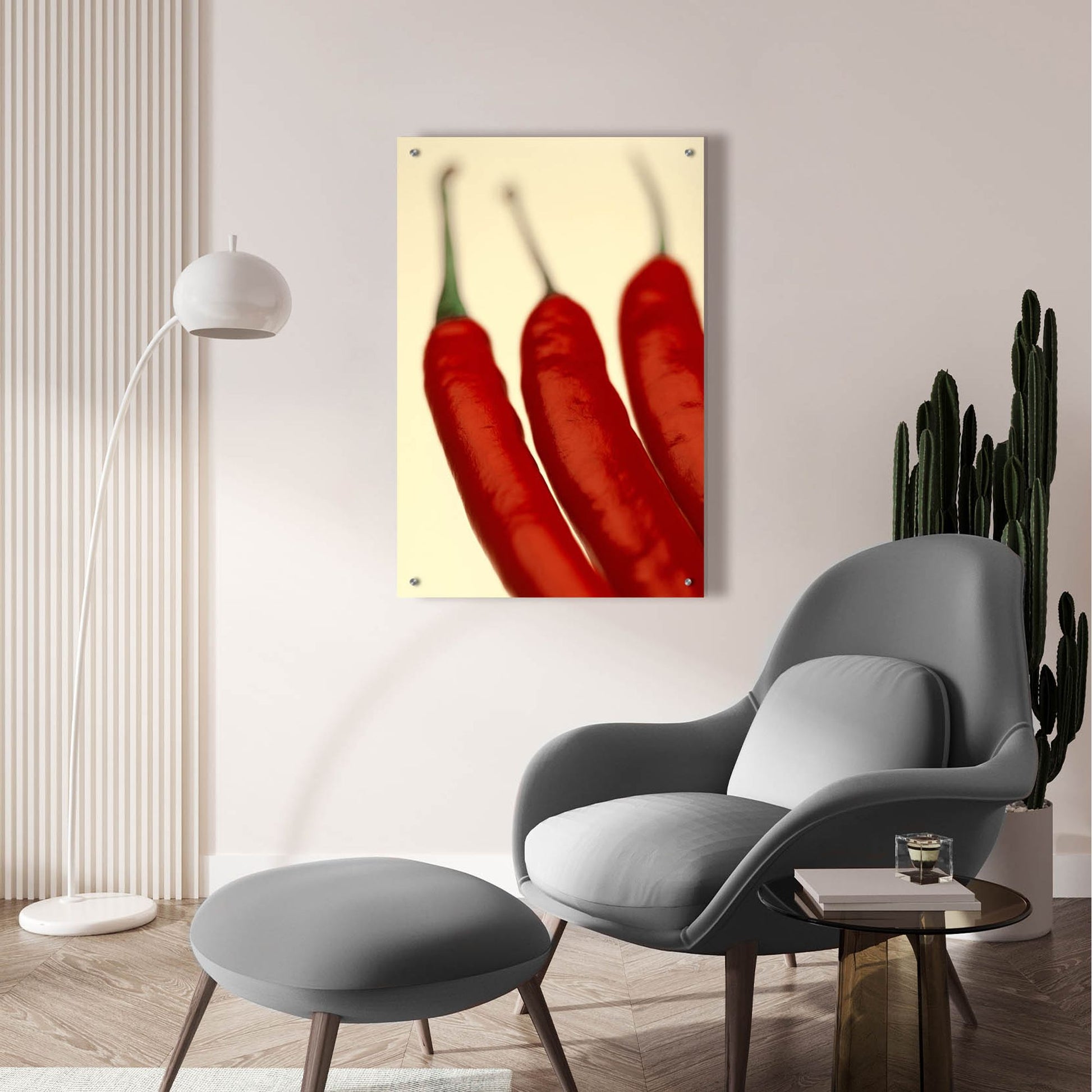 Epic Art 'Chili' by Photoinc Studio, Acrylic Glass Wall Art,24x36