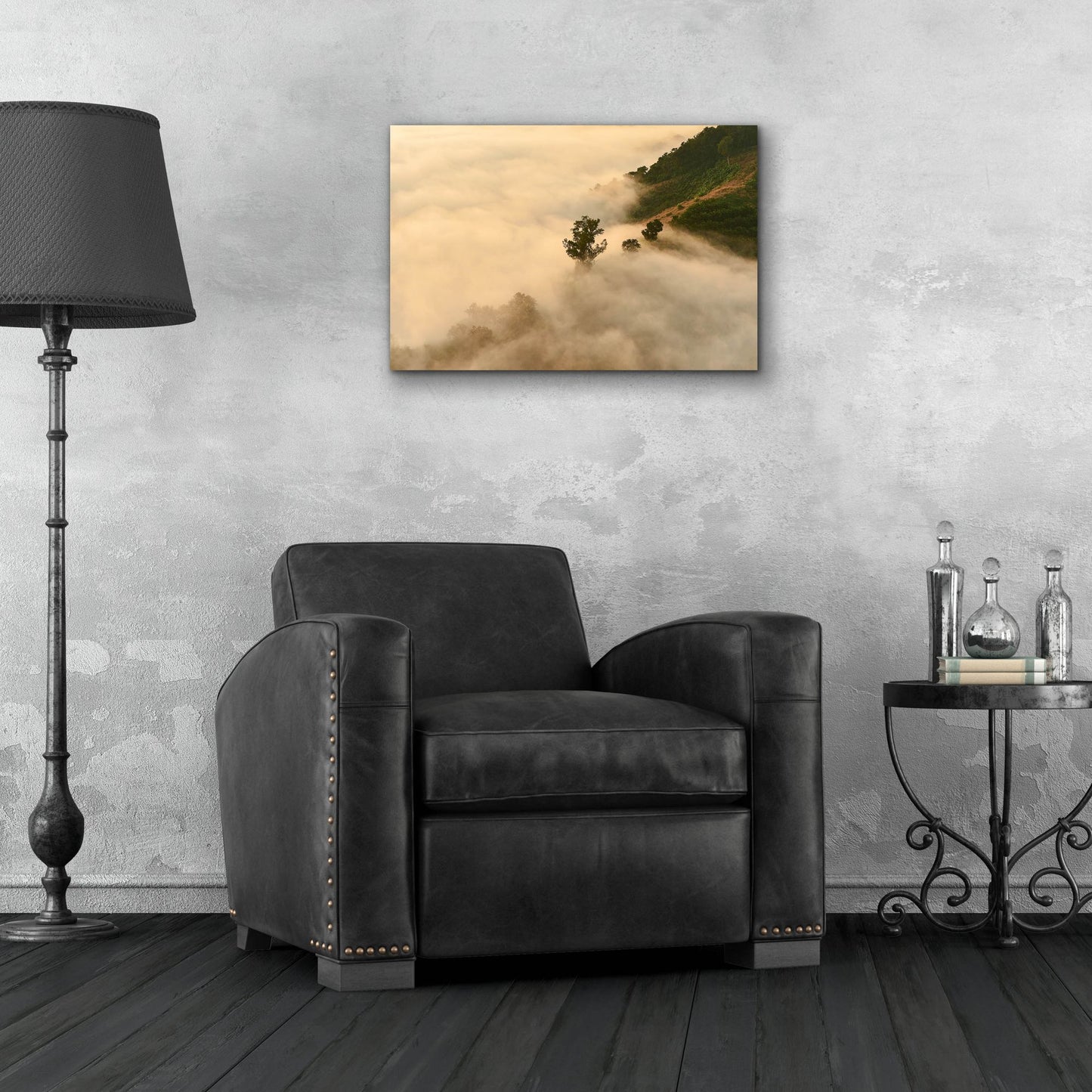 Epic Art 'Clouds' by Photoinc Studio, Acrylic Glass Wall Art,24x16