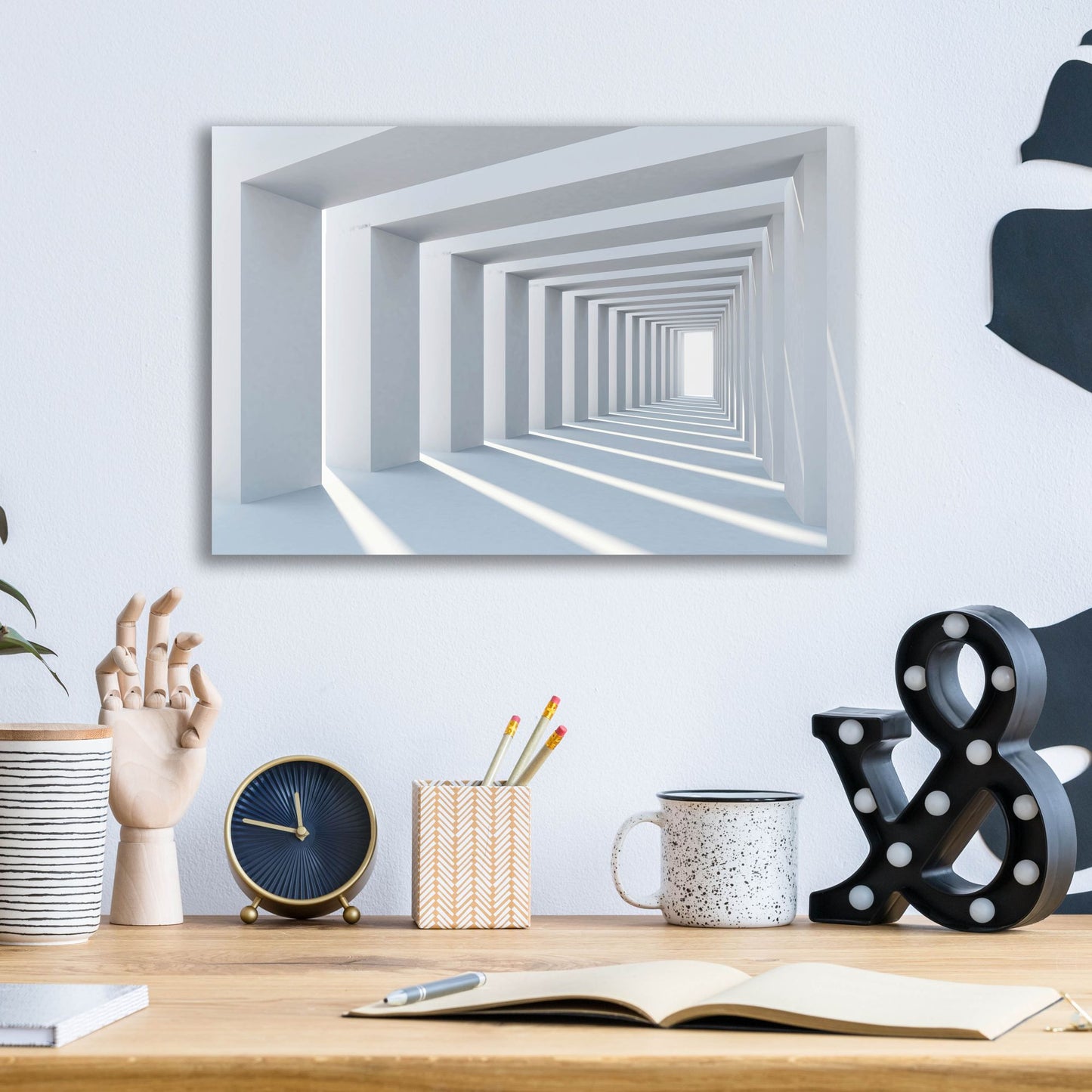 Epic Art 'Cube' by Photoinc Studio, Acrylic Glass Wall Art,16x12