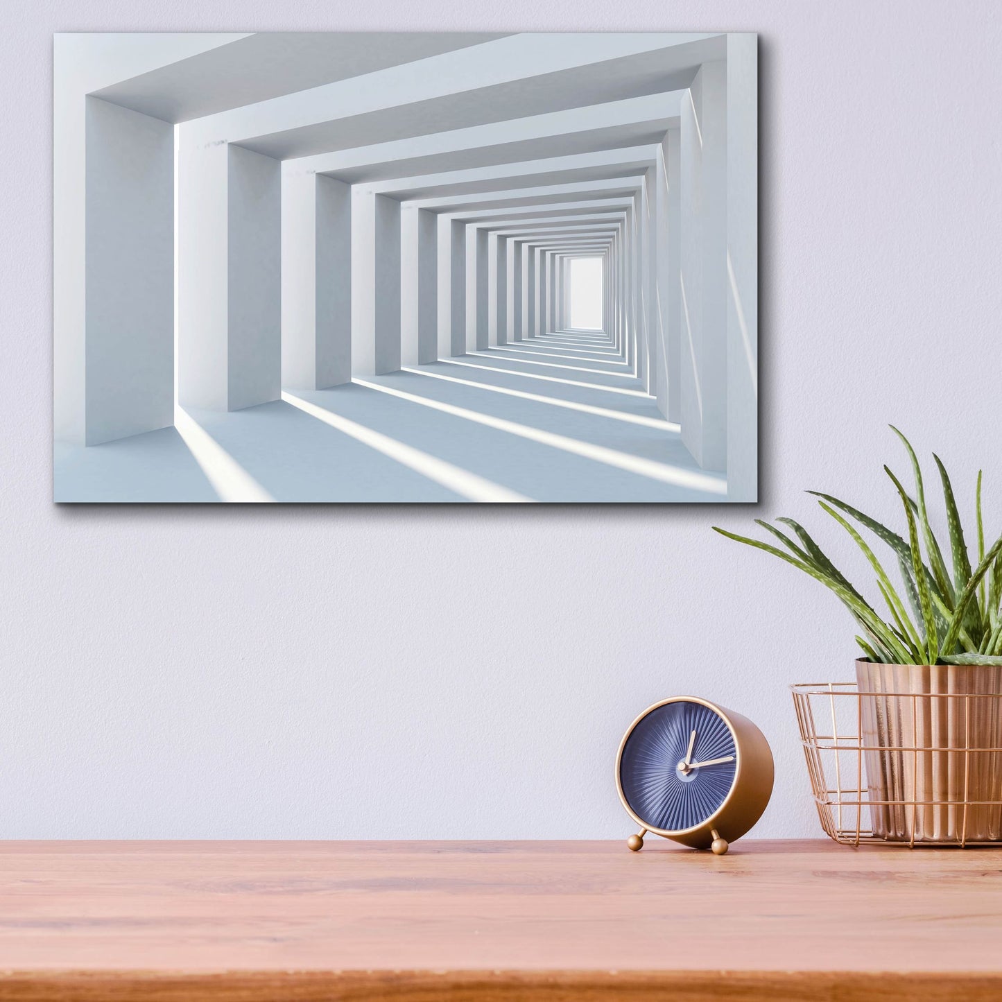 Epic Art 'Cube' by Photoinc Studio, Acrylic Glass Wall Art,16x12