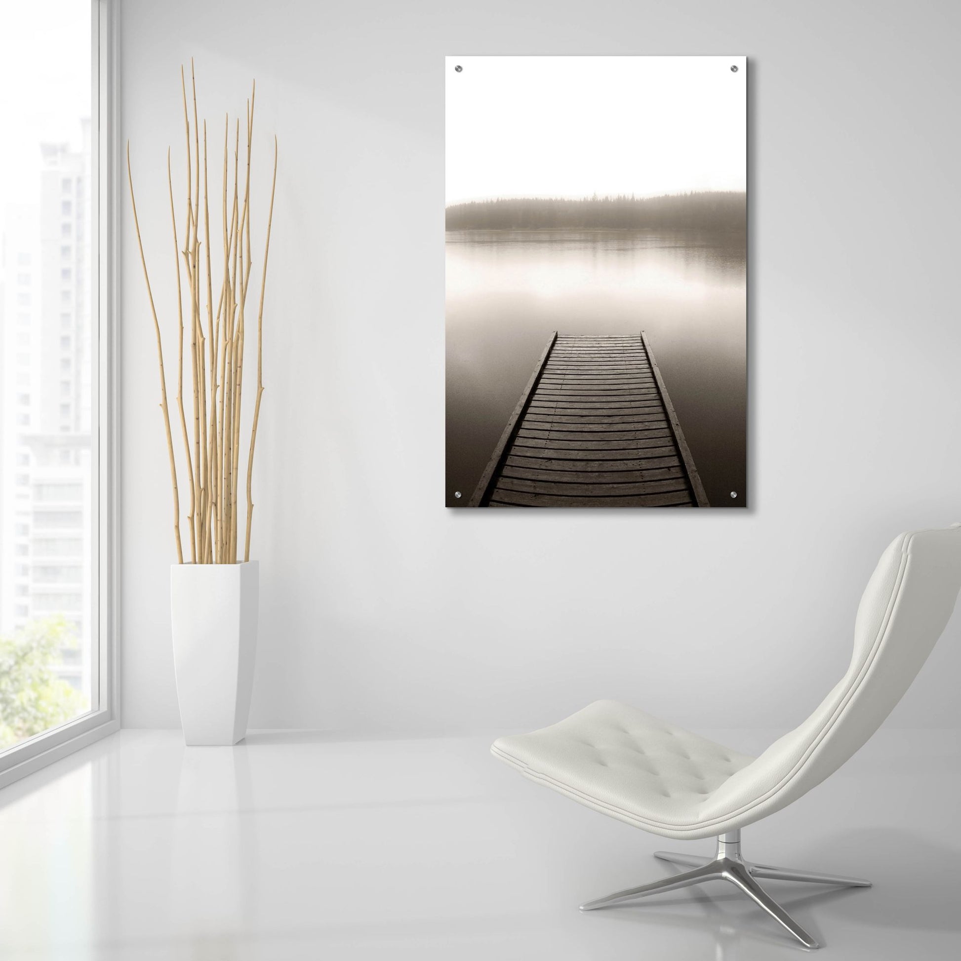 Epic Art 'Dock 2' by Photoinc Studio, Acrylic Glass Wall Art,24x36