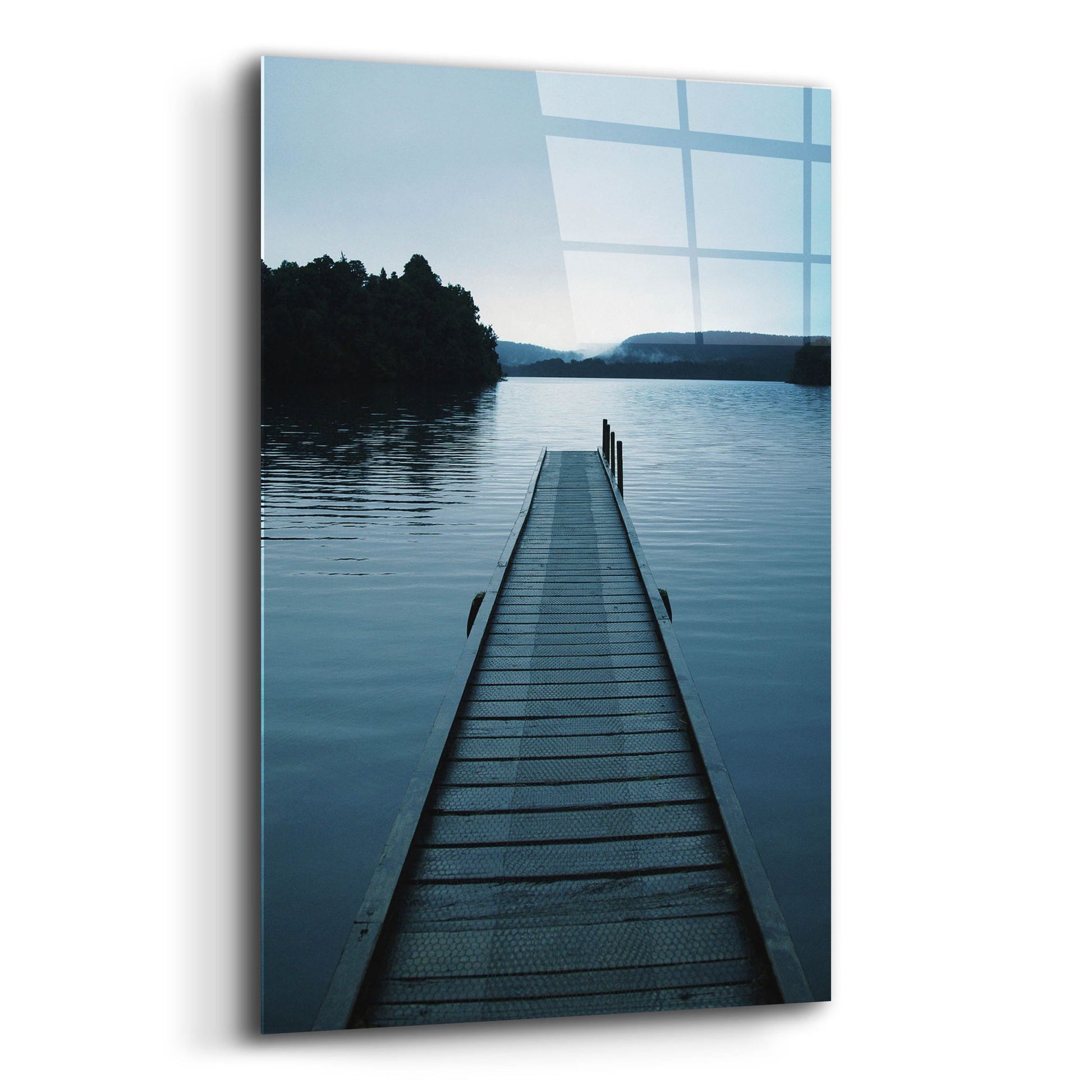 Epic Art 'Dock 3' by Photoinc Studio, Acrylic Glass Wall Art,12x16