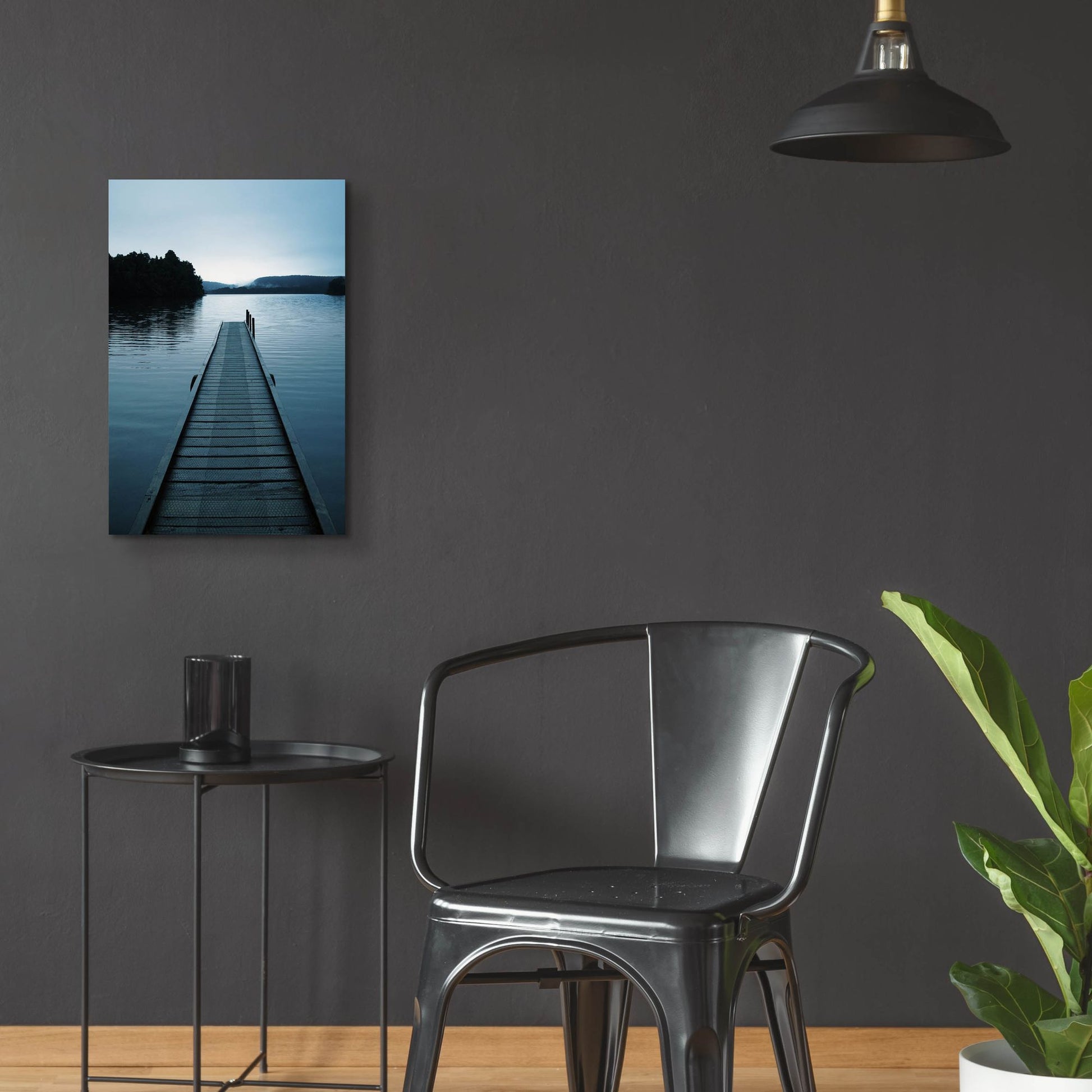 Epic Art 'Dock 3' by Photoinc Studio, Acrylic Glass Wall Art,16x24