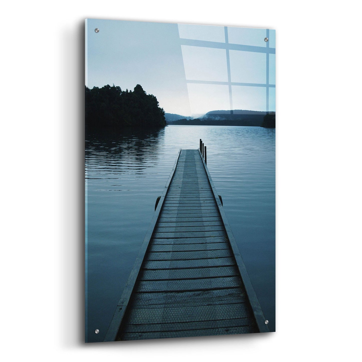 Epic Art 'Dock 3' by Photoinc Studio, Acrylic Glass Wall Art,24x36