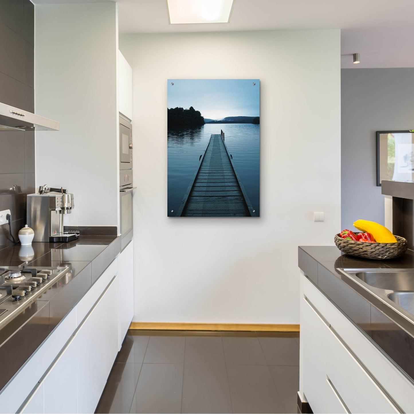 Epic Art 'Dock 3' by Photoinc Studio, Acrylic Glass Wall Art,24x36