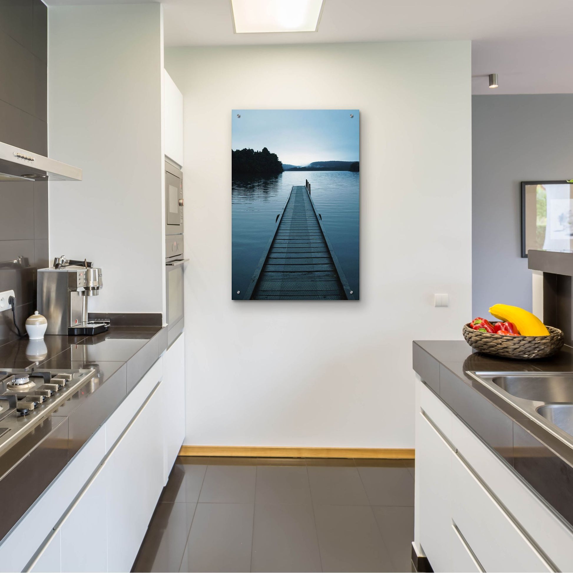Epic Art 'Dock 3' by Photoinc Studio, Acrylic Glass Wall Art,24x36