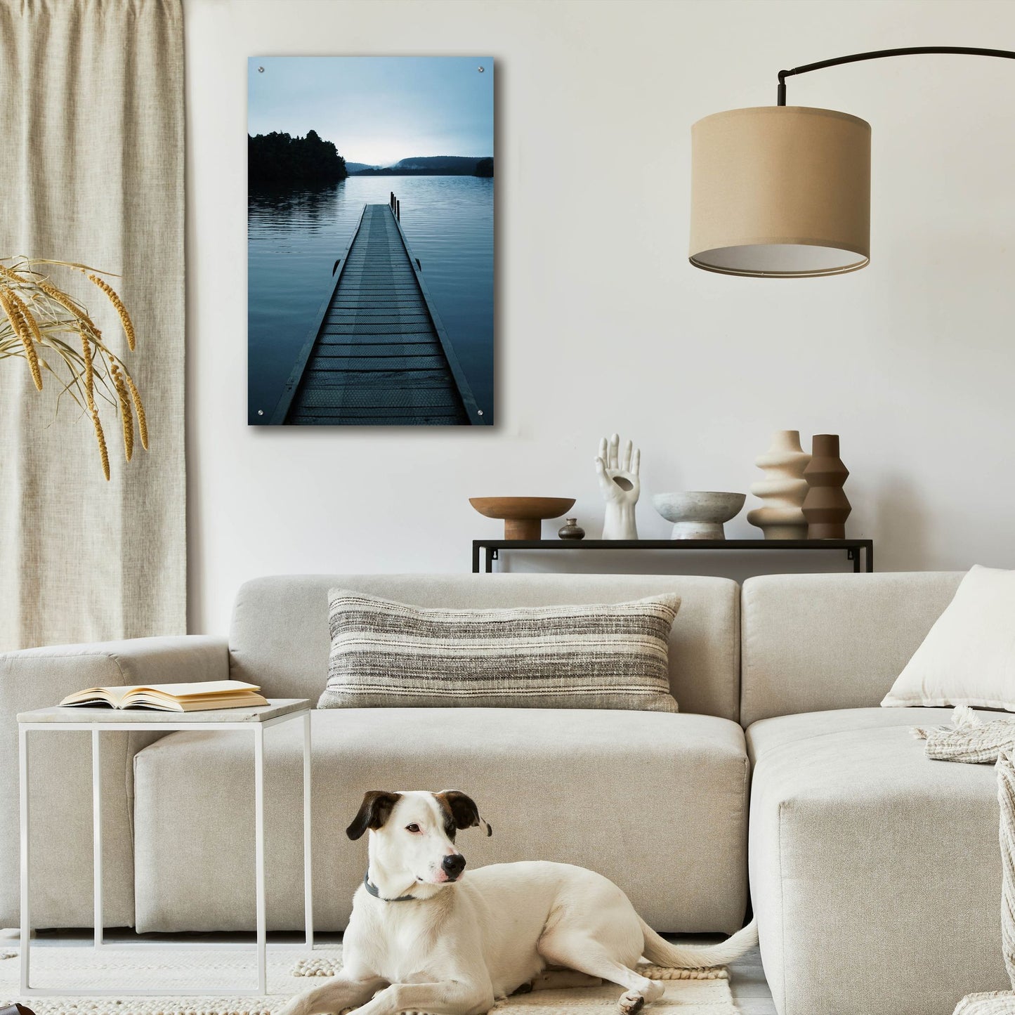 Epic Art 'Dock 3' by Photoinc Studio, Acrylic Glass Wall Art,24x36