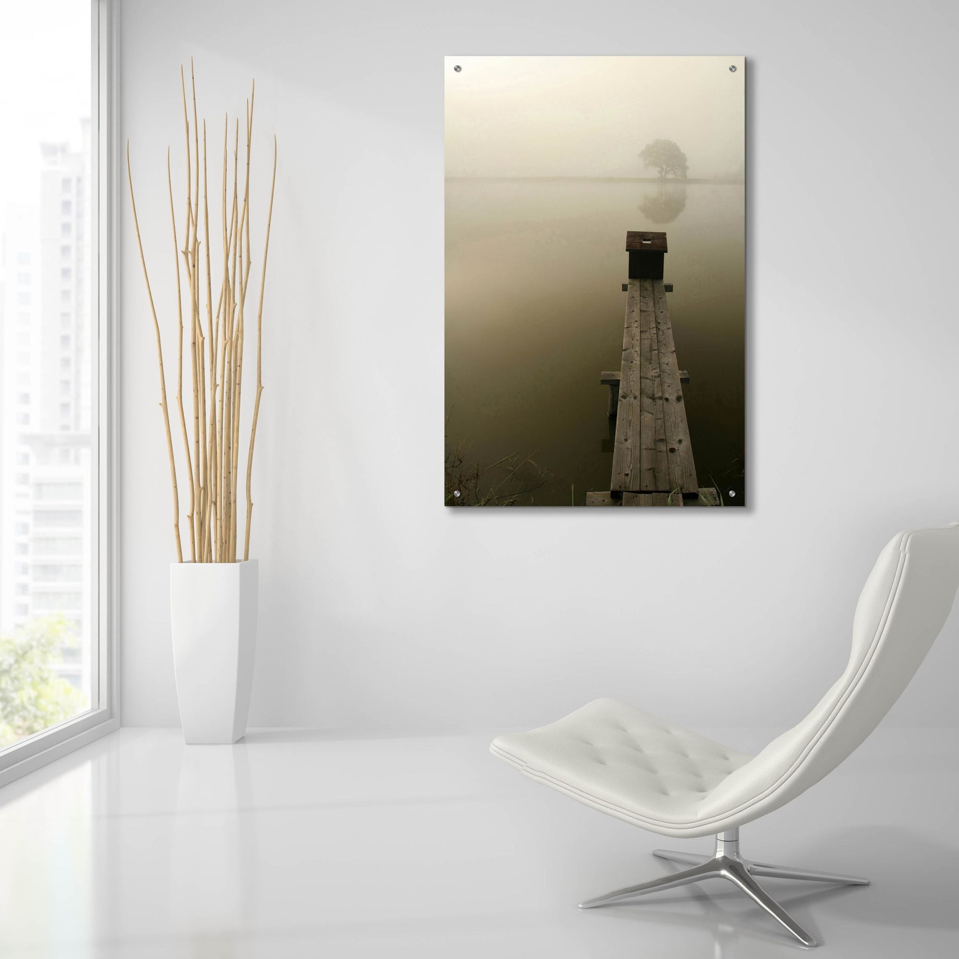 Epic Art 'Dock 4' by Photoinc Studio, Acrylic Glass Wall Art,24x36