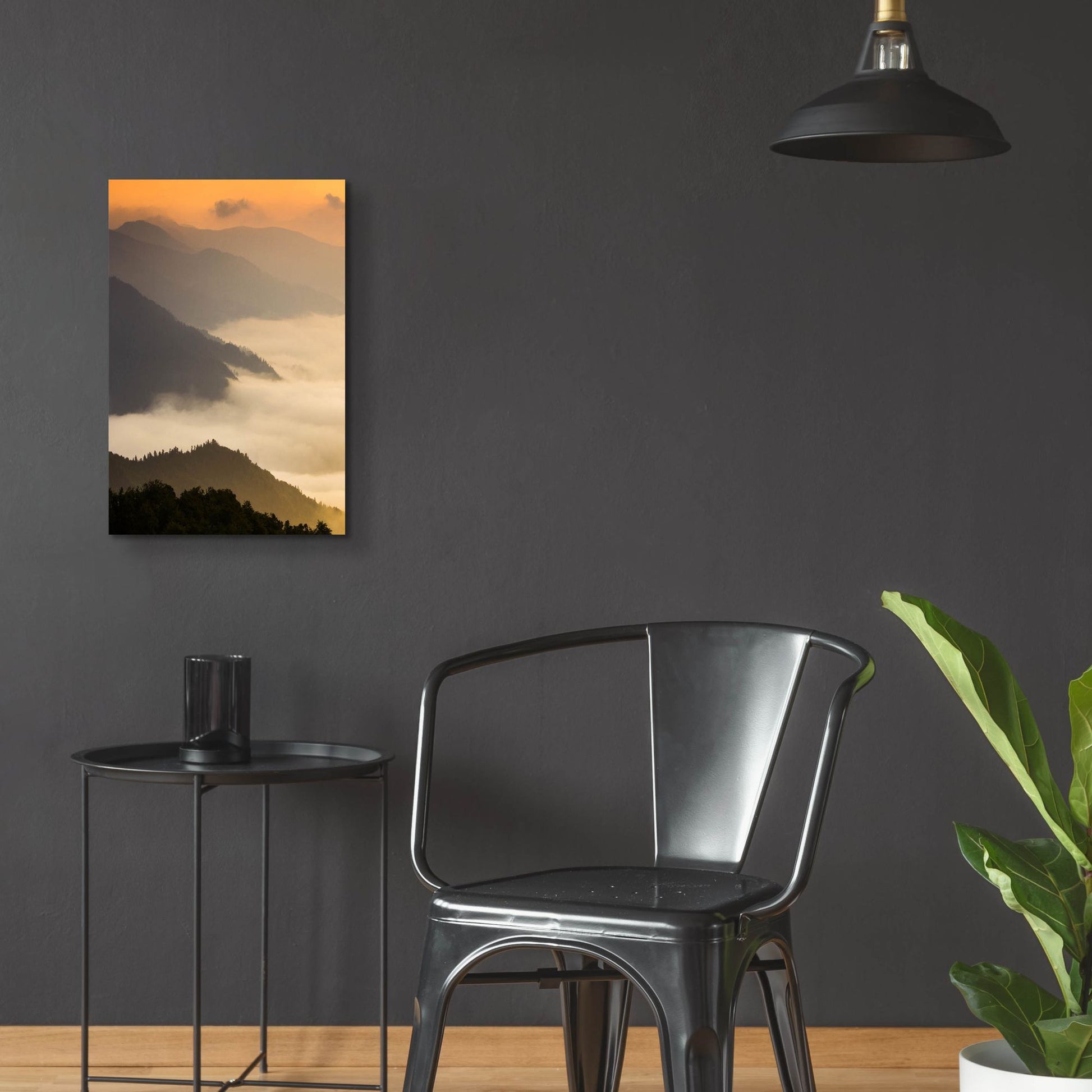 Epic Art 'Dusty Morning' by Photoinc Studio, Acrylic Glass Wall Art,16x24