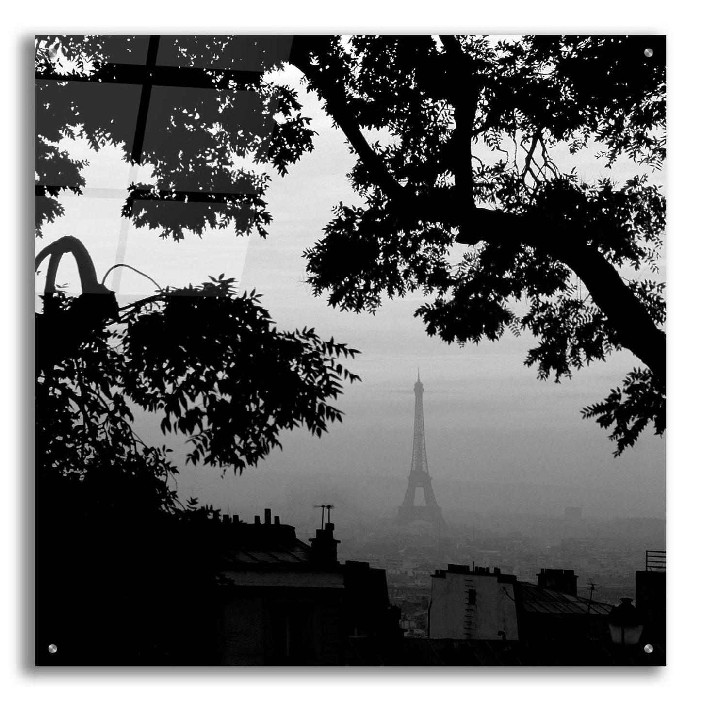 Epic Art 'Eiffel Tower View 1' by Photoinc Studio, Acrylic Glass Wall Art