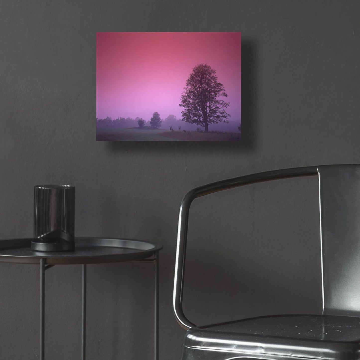 Epic Art 'Evening Fields' by Photoinc Studio, Acrylic Glass Wall Art,16x12