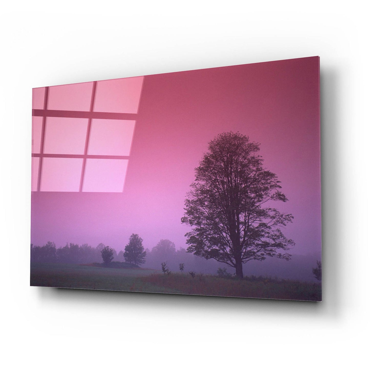 Epic Art 'Evening Fields' by Photoinc Studio, Acrylic Glass Wall Art,24x16