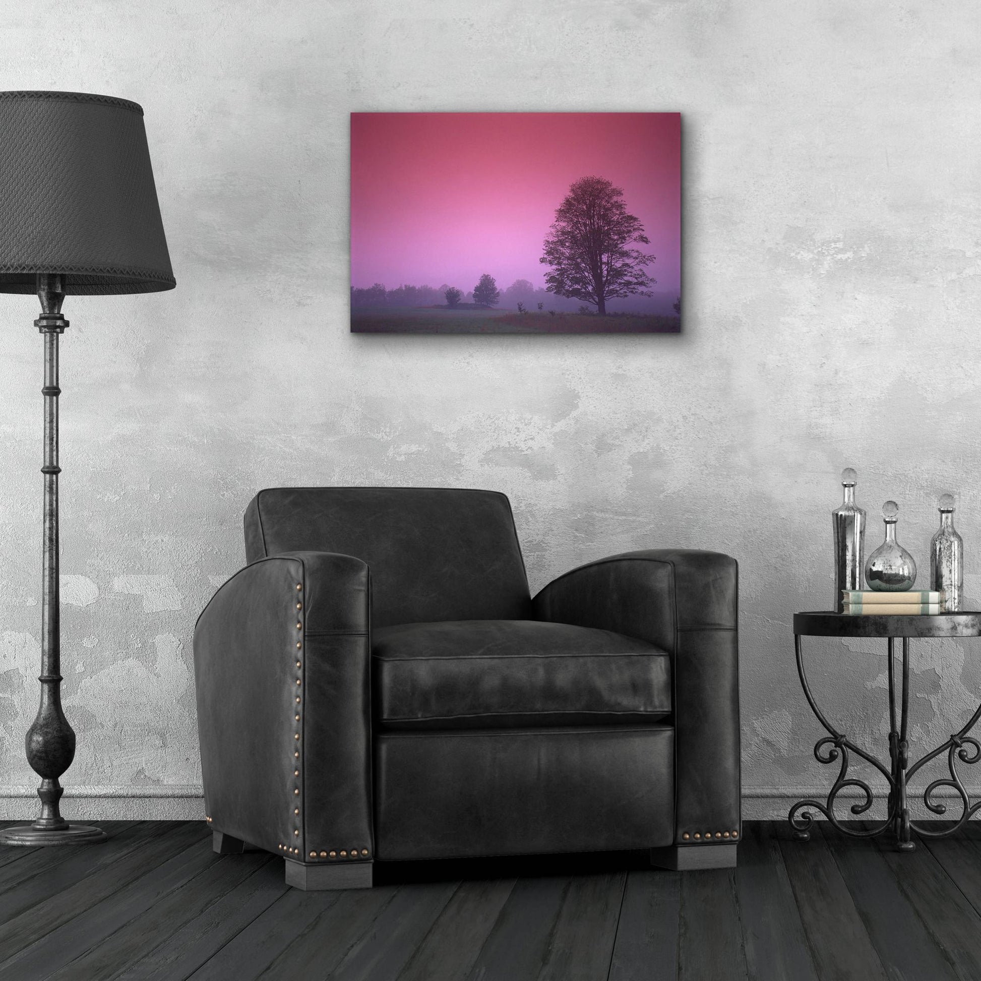 Epic Art 'Evening Fields' by Photoinc Studio, Acrylic Glass Wall Art,24x16