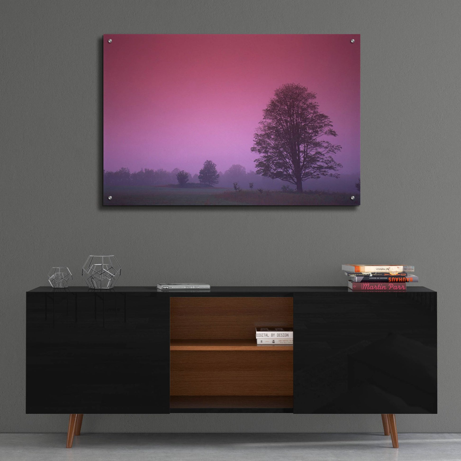 Epic Art 'Evening Fields' by Photoinc Studio, Acrylic Glass Wall Art,36x24