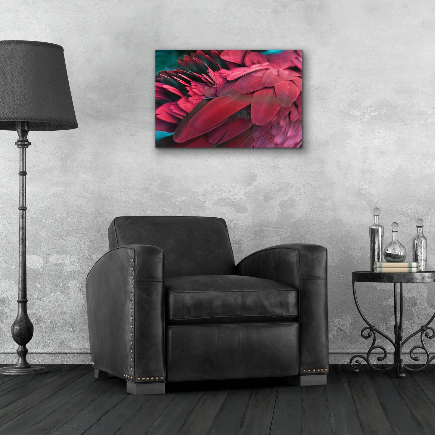 Epic Art 'Feather' by Photoinc Studio, Acrylic Glass Wall Art,24x16