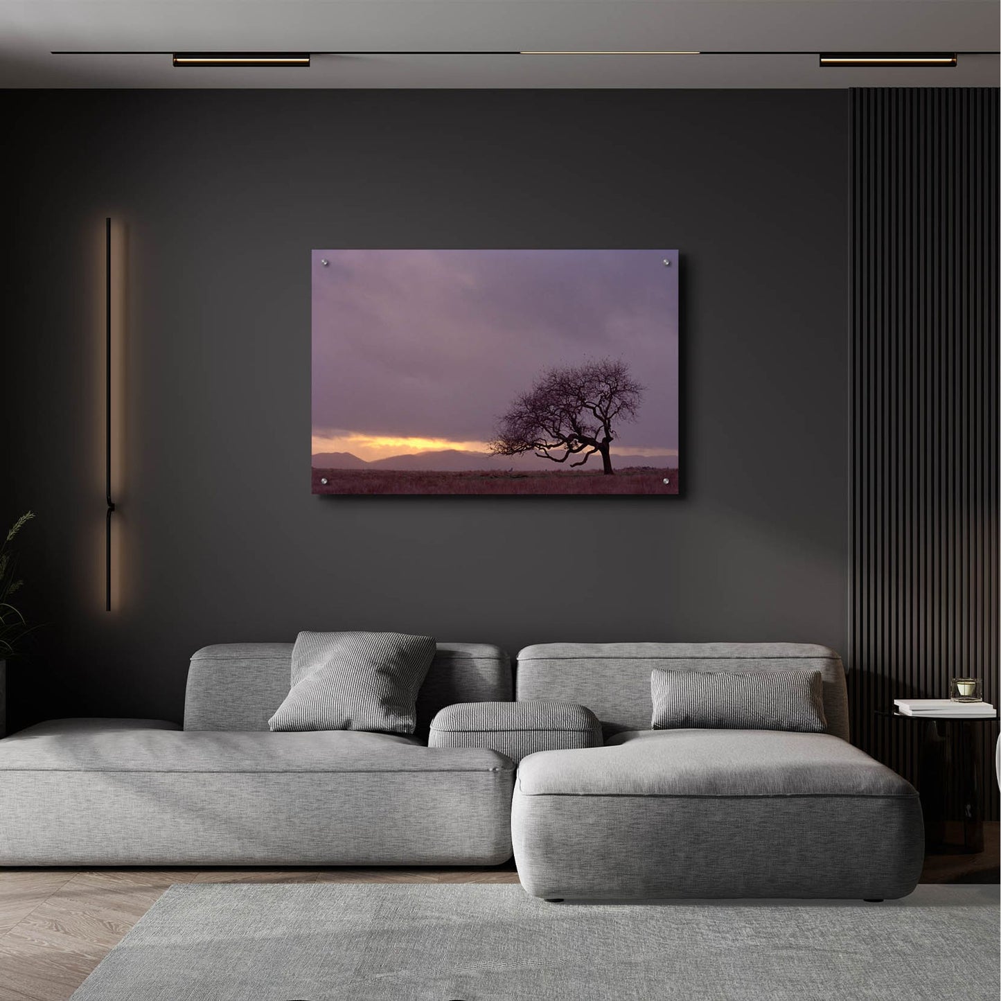 Epic Art 'Field' by Photoinc Studio, Acrylic Glass Wall Art,36x24