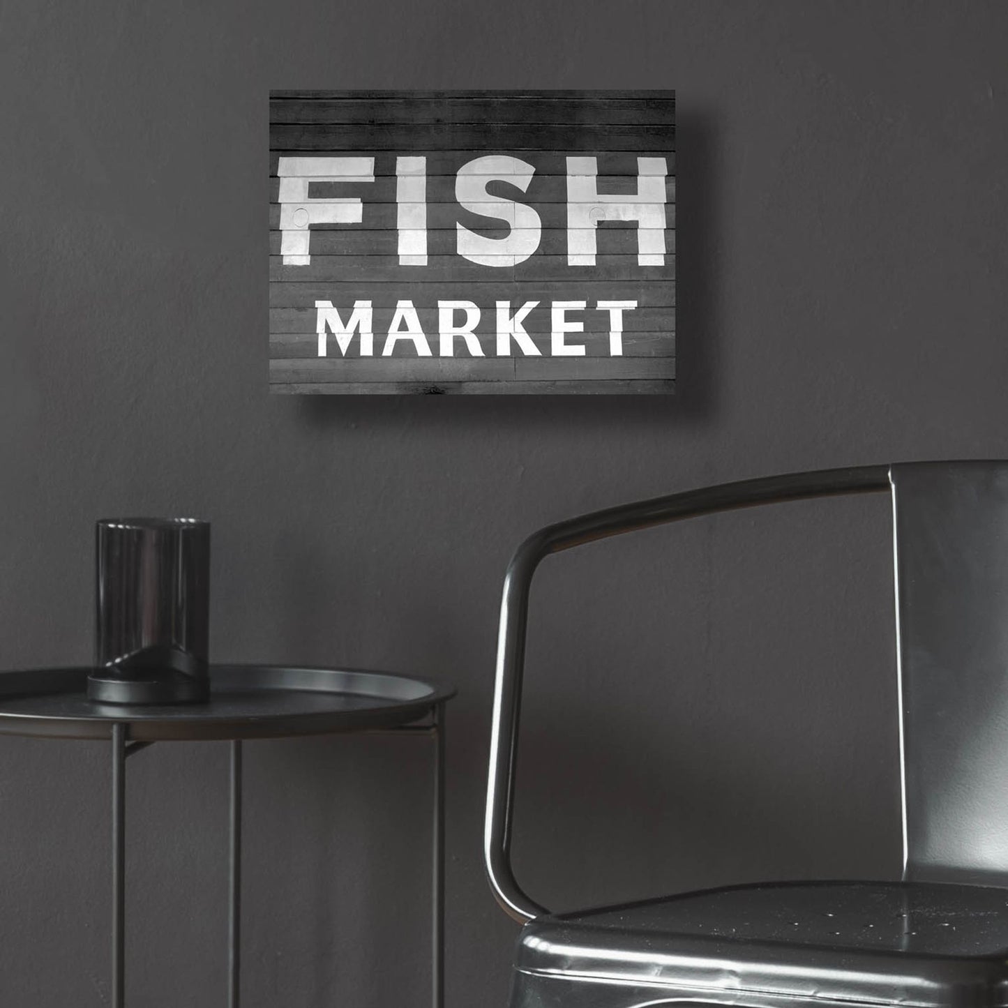 Epic Art 'Fish Market' by Photoinc Studio, Acrylic Glass Wall Art,16x12