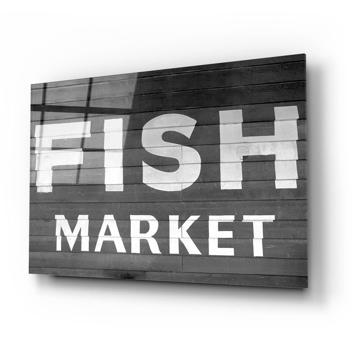 Epic Art 'Fish Market' by Photoinc Studio, Acrylic Glass Wall Art,24x16