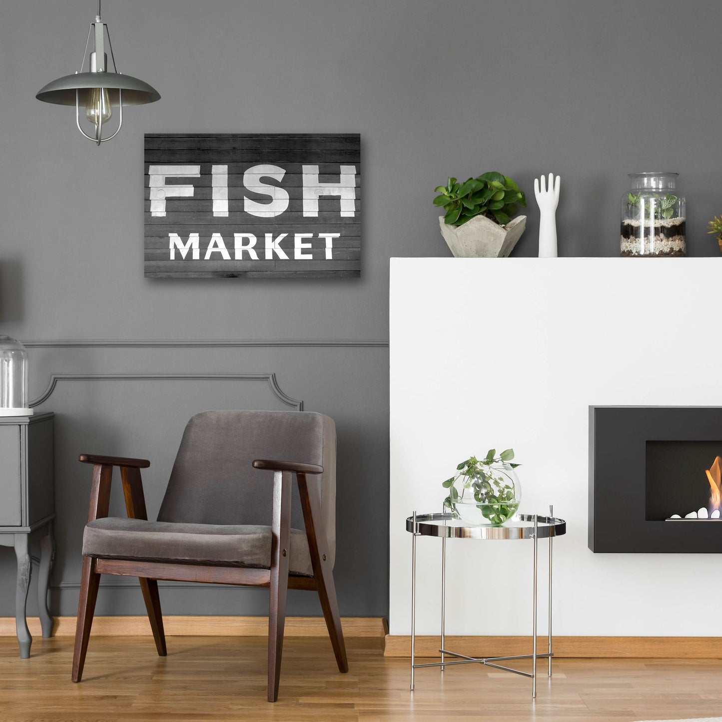 Epic Art 'Fish Market' by Photoinc Studio, Acrylic Glass Wall Art,24x16