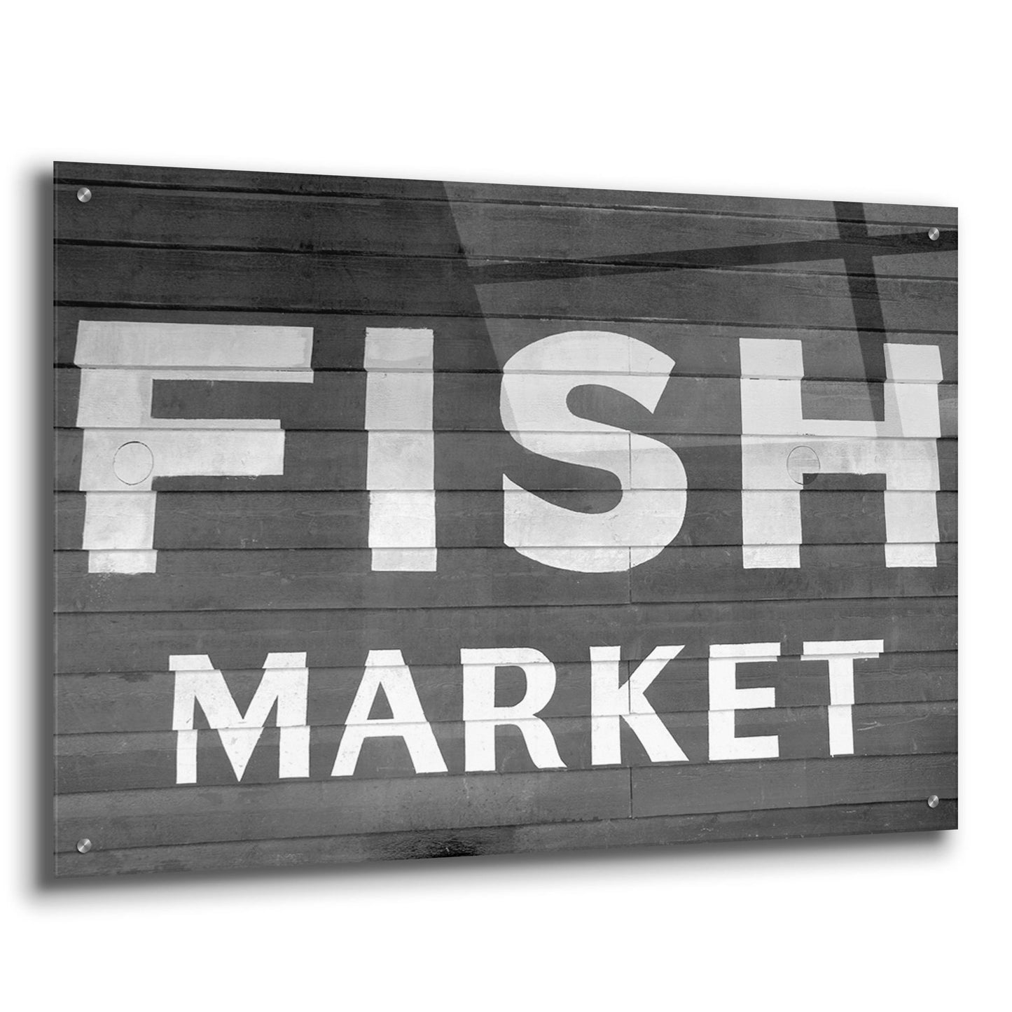 Epic Art 'Fish Market' by Photoinc Studio, Acrylic Glass Wall Art,36x24