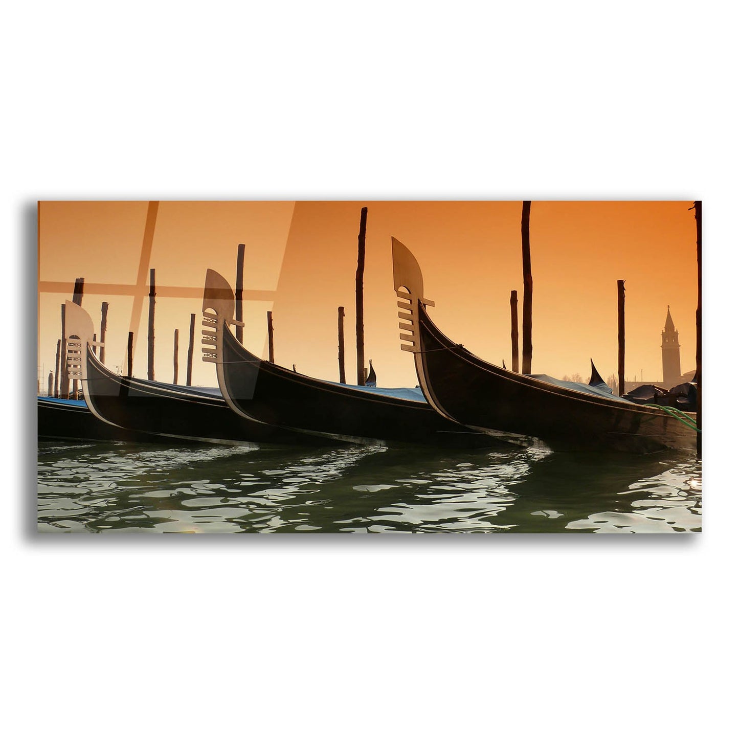 Epic Art 'Gondola' by Photoinc Studio, Acrylic Glass Wall Art