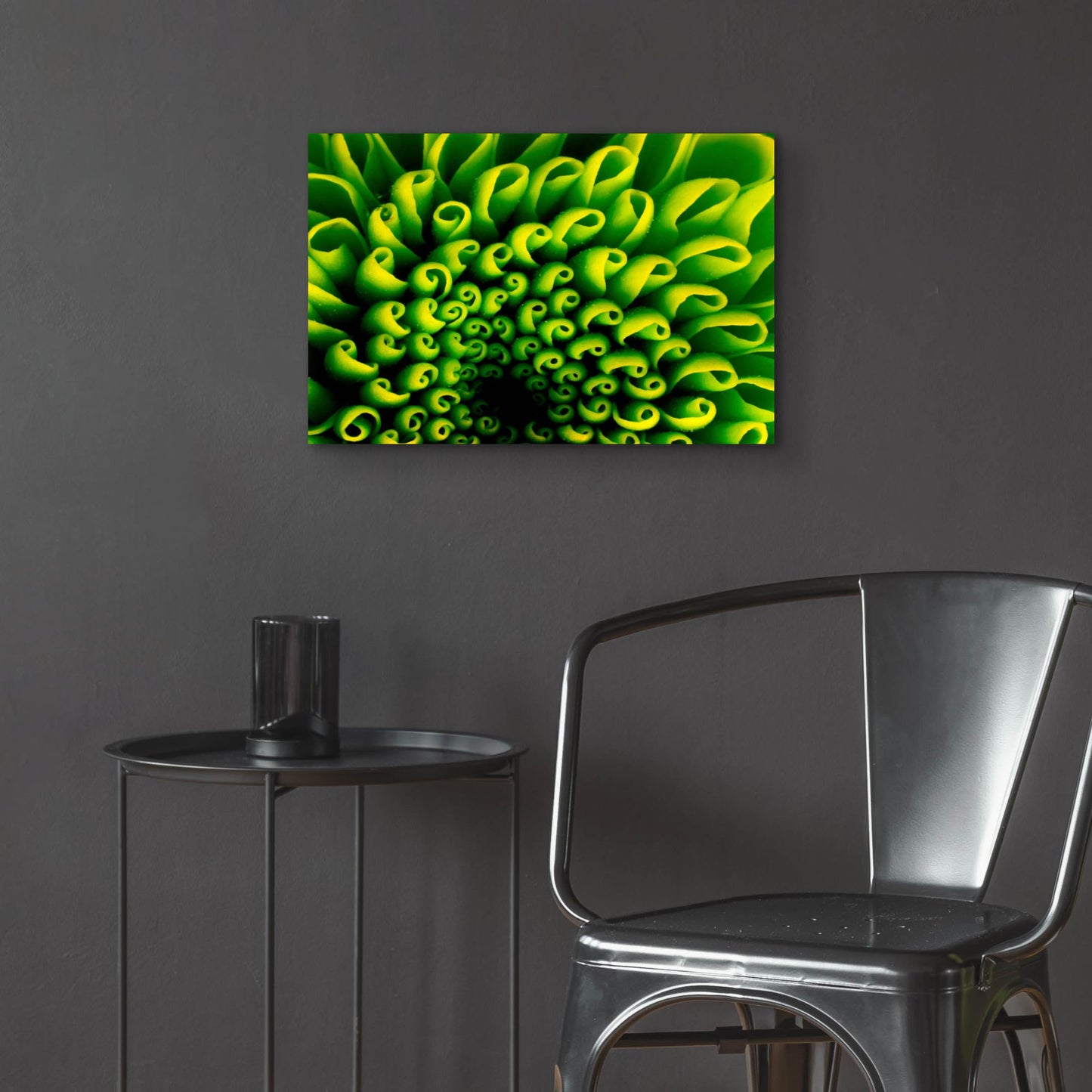 Epic Art 'Green Design 1' by Photoinc Studio, Acrylic Glass Wall Art,24x16