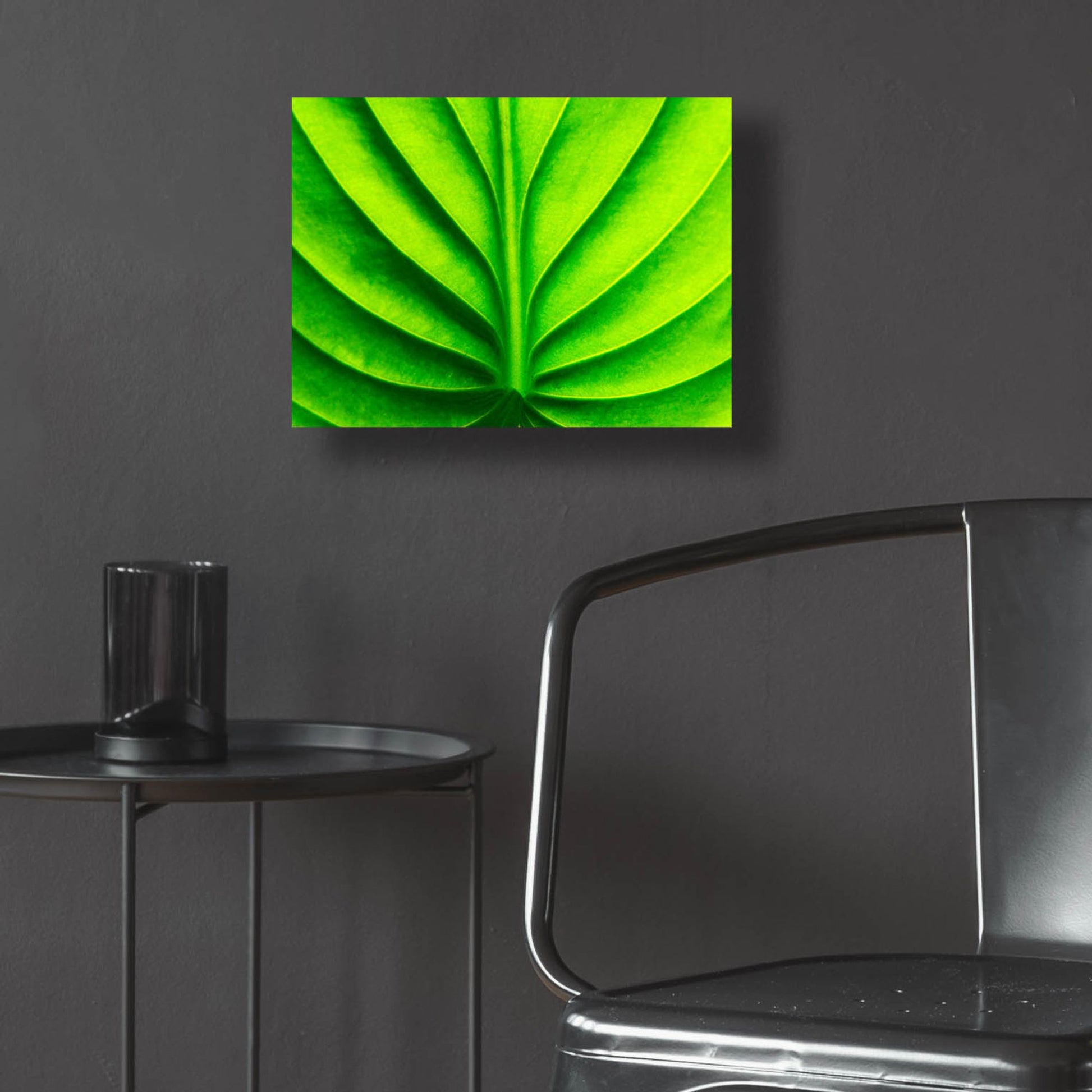 Epic Art 'Green Design 2' by Photoinc Studio, Acrylic Glass Wall Art,16x12