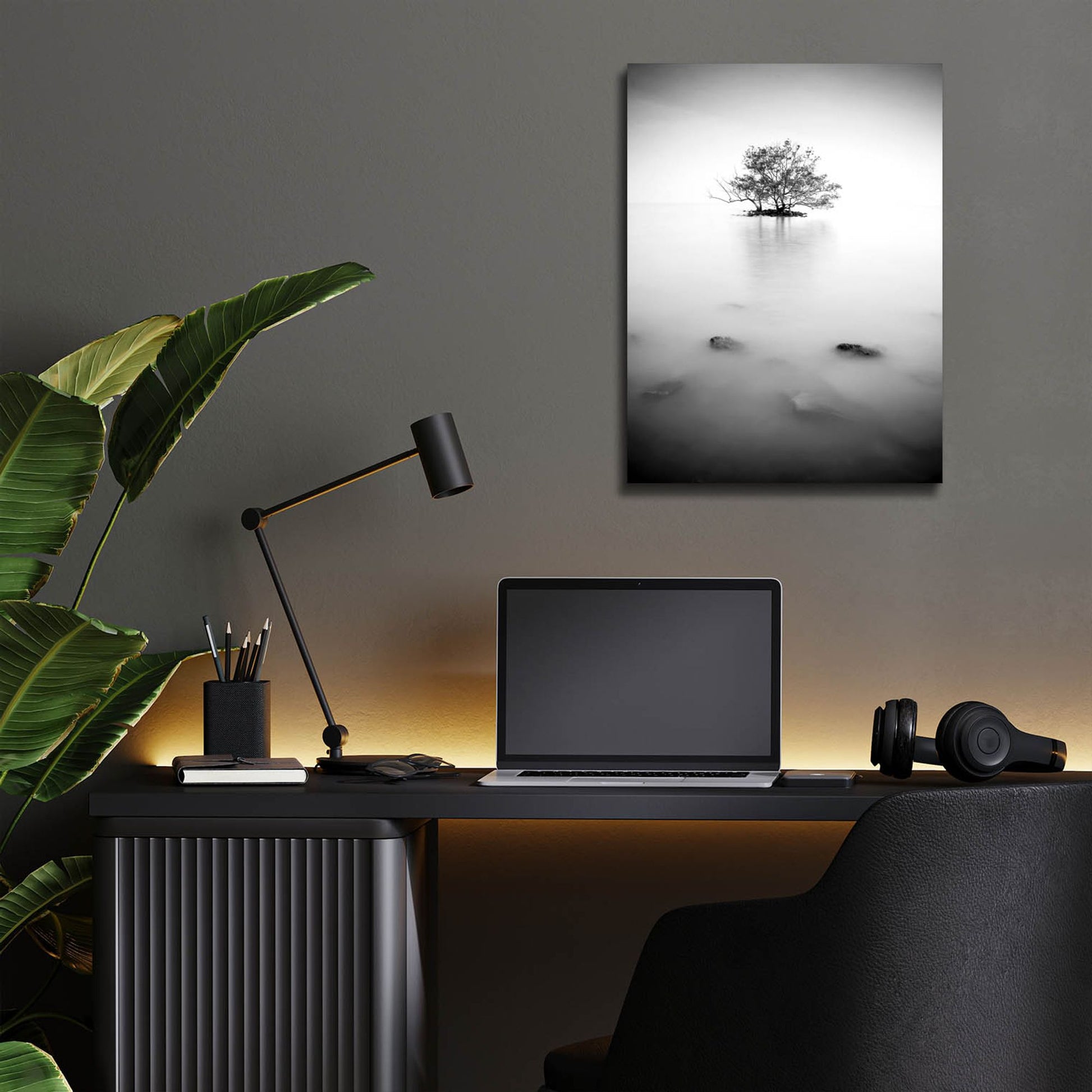 Epic Art 'In The Mist 2' by Photoinc Studio, Acrylic Glass Wall Art,12x16