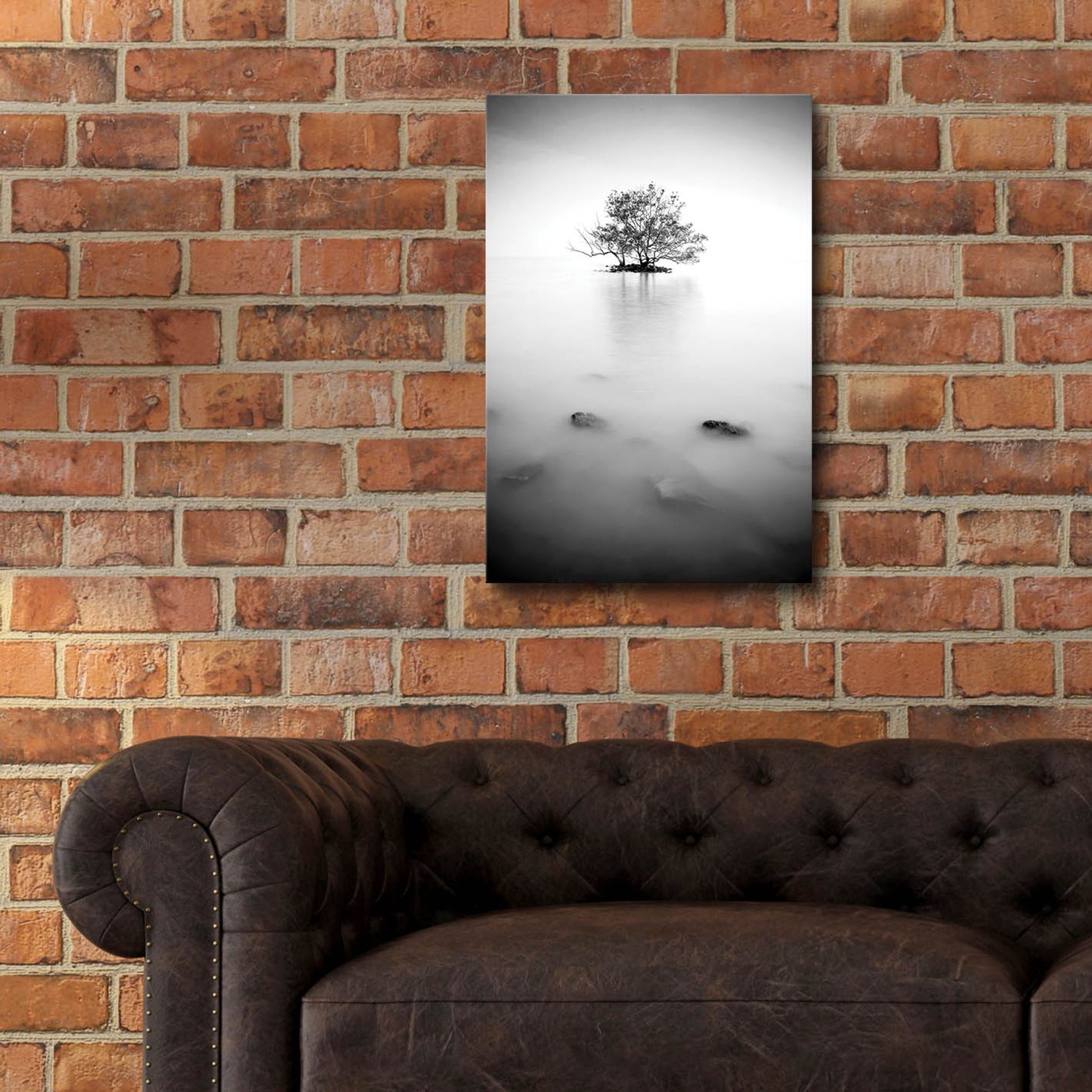Epic Art 'In The Mist 2' by Photoinc Studio, Acrylic Glass Wall Art,16x24