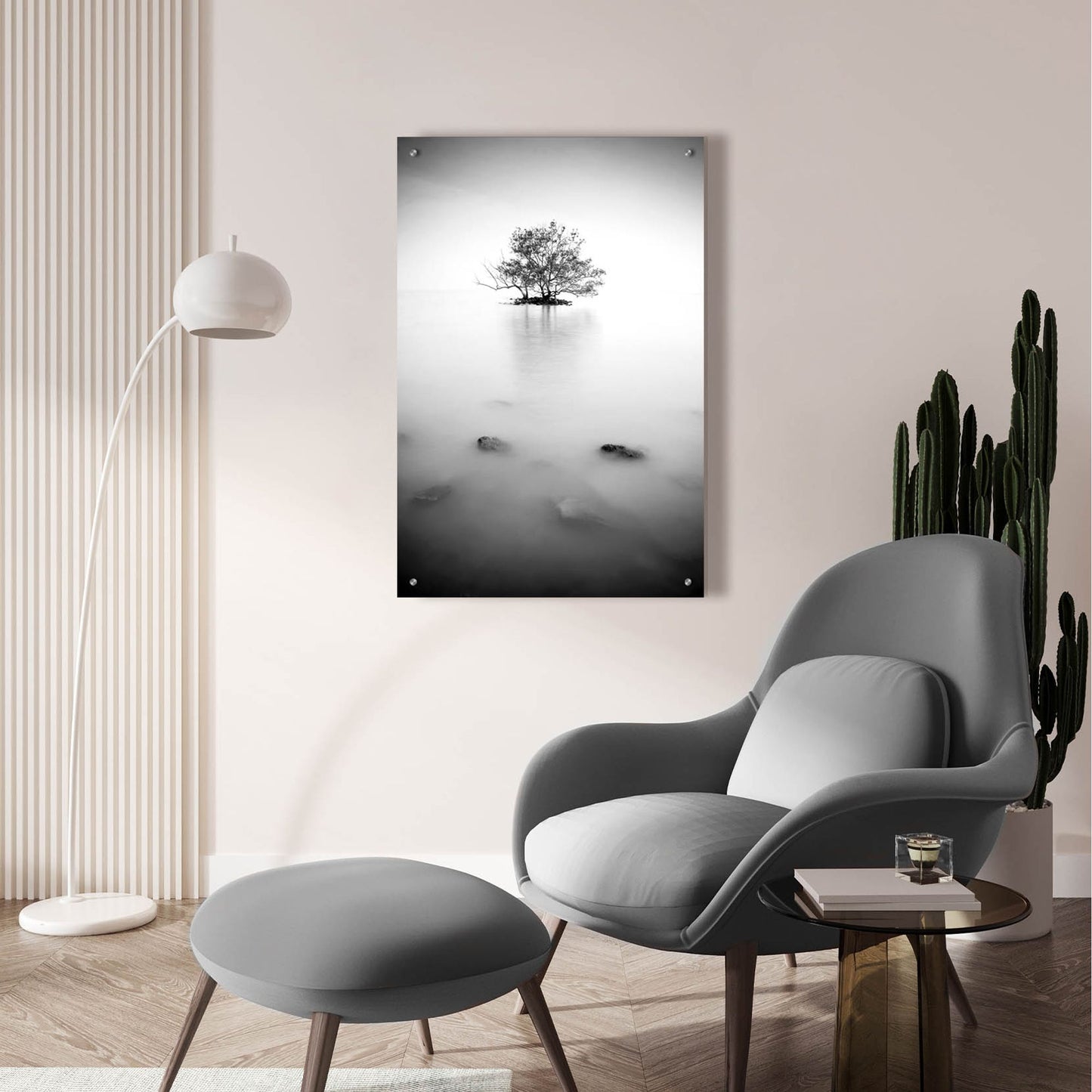 Epic Art 'In The Mist 2' by Photoinc Studio, Acrylic Glass Wall Art,24x36