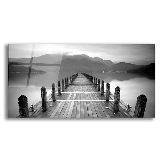 Epic Art 'Lake Pier 1' by Photoinc Studio, Acrylic Glass Wall Art